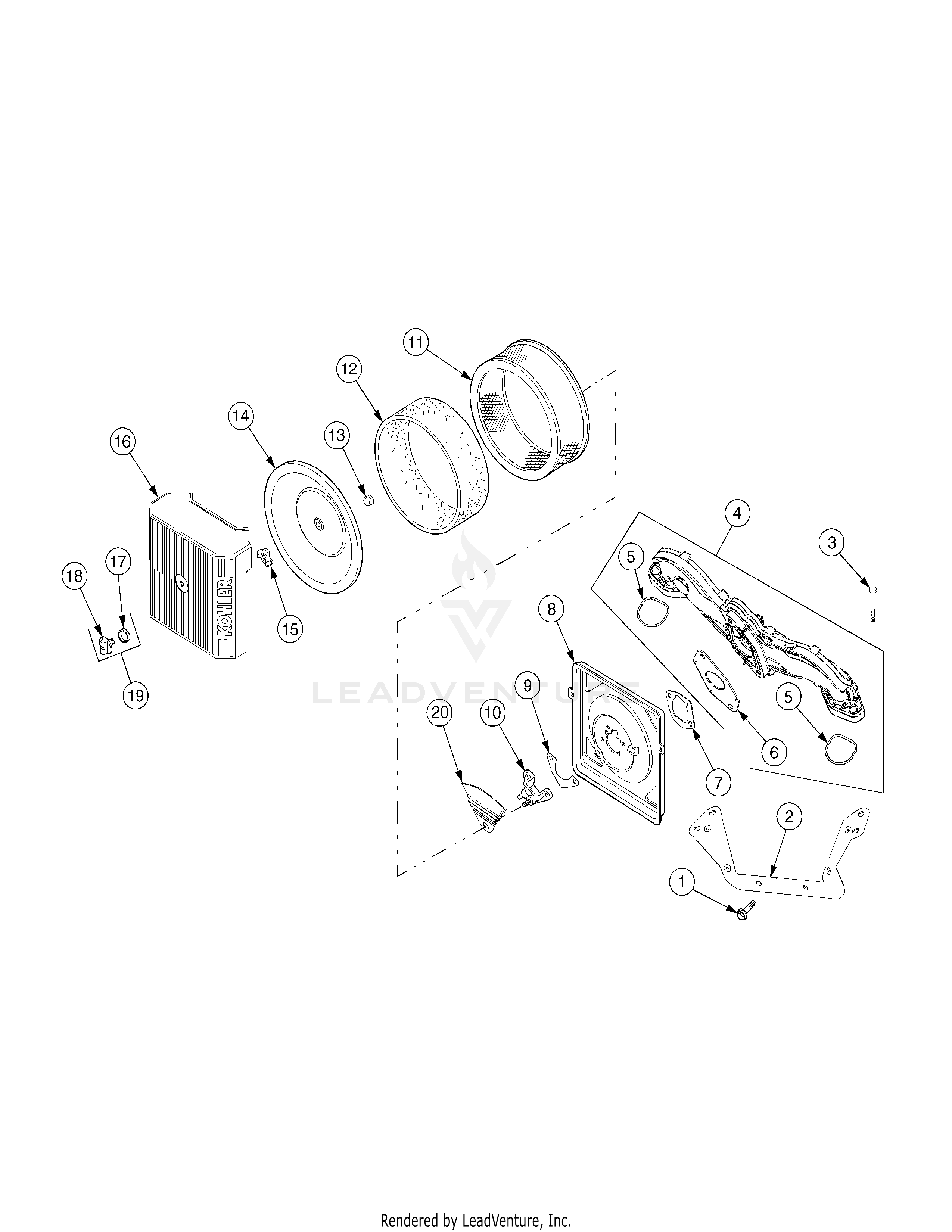 SLT1554 Tractor Command Engine (13AK11CK710) (13AK11CK630)