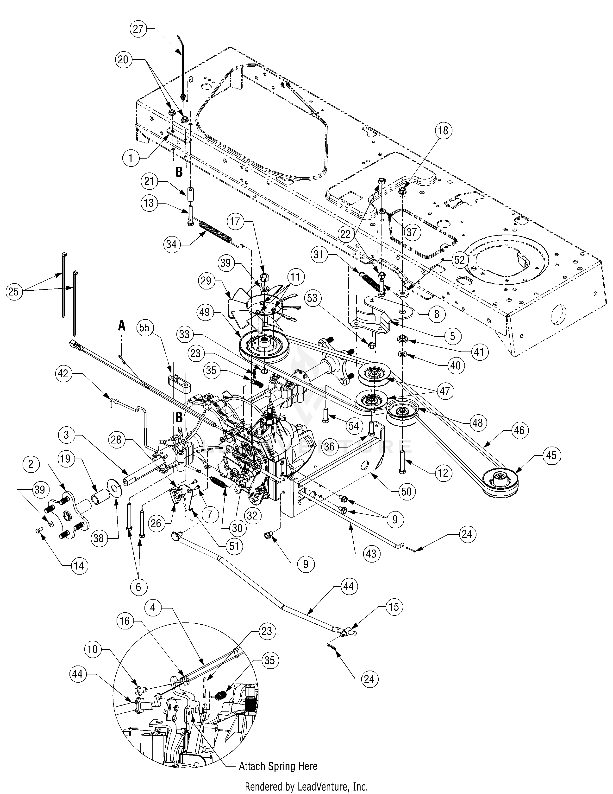 SLT1554 Tractor Command Engine (13AK11CK710) (13AK11CK630)