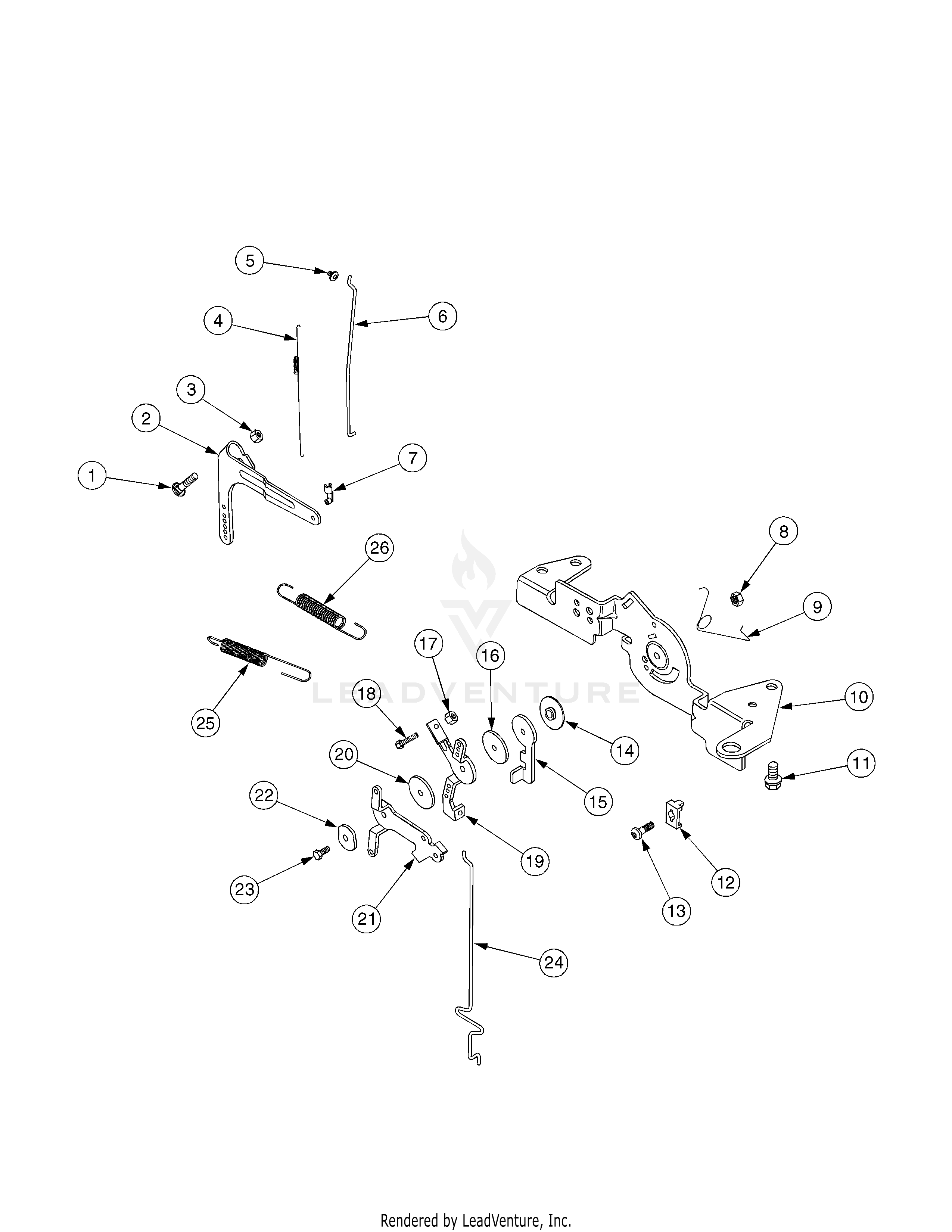 SLT1554 Tractor Command Engine (13AK11CK710) (13AK11CK630)