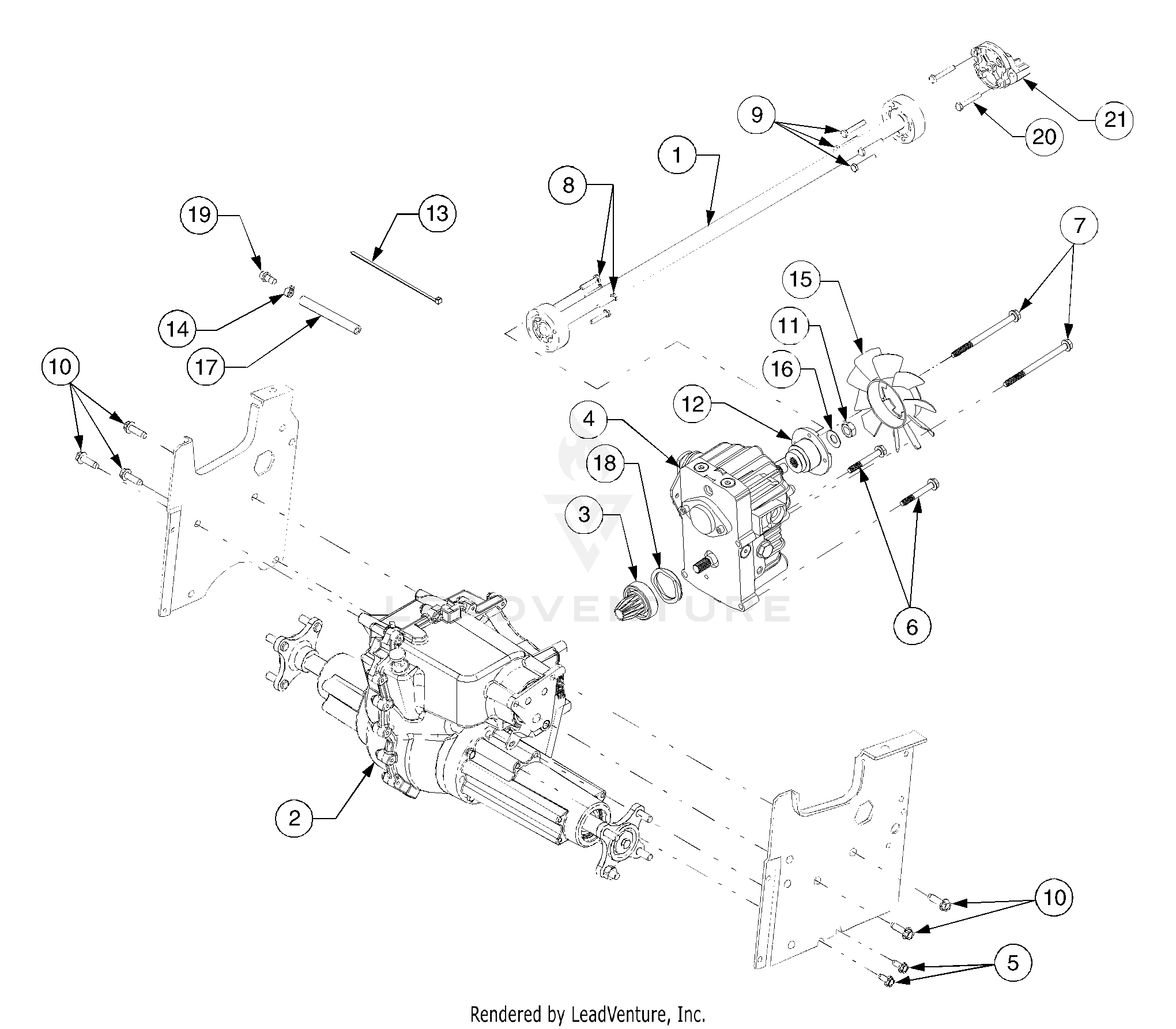 2166 Tractor (13A-214G100) (13A-254G100)