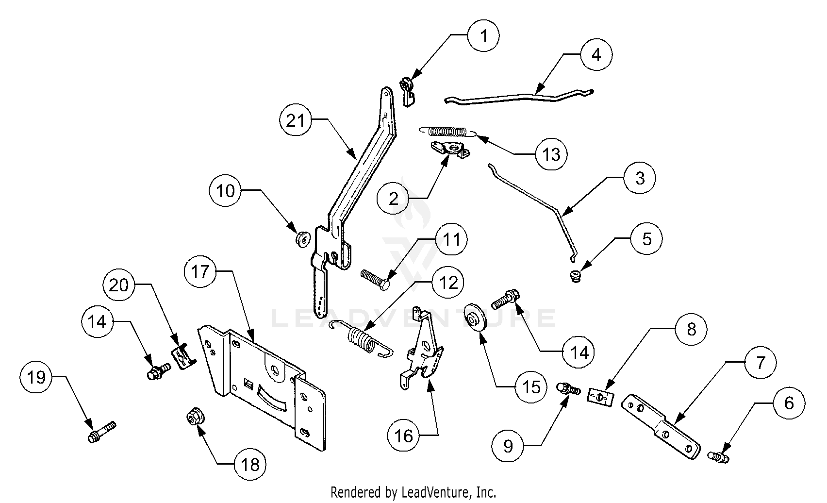 2166 Tractor (13A-214G100) (13A-254G100)