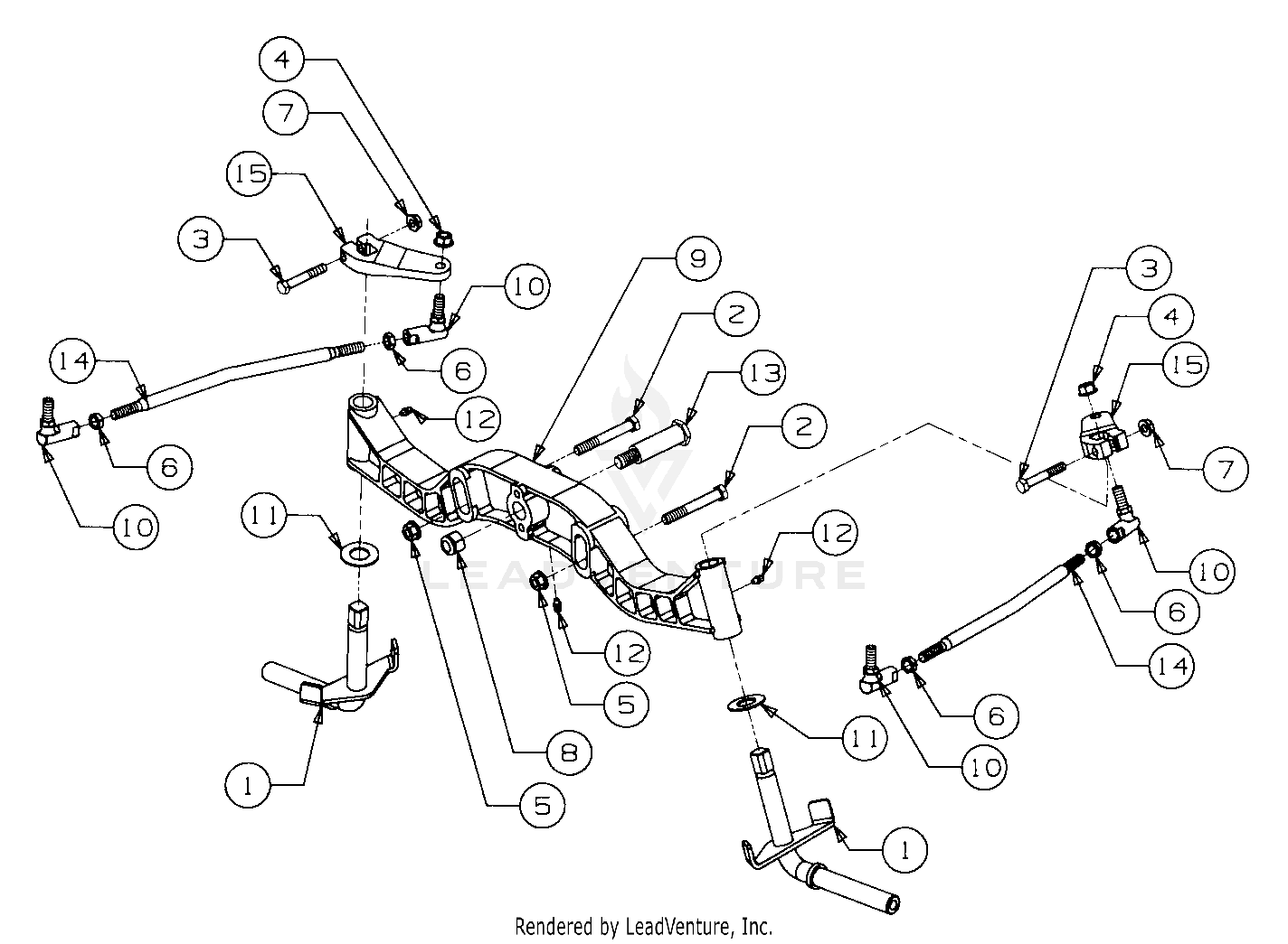 2166 Tractor (13A-214G100) (13A-254G100)