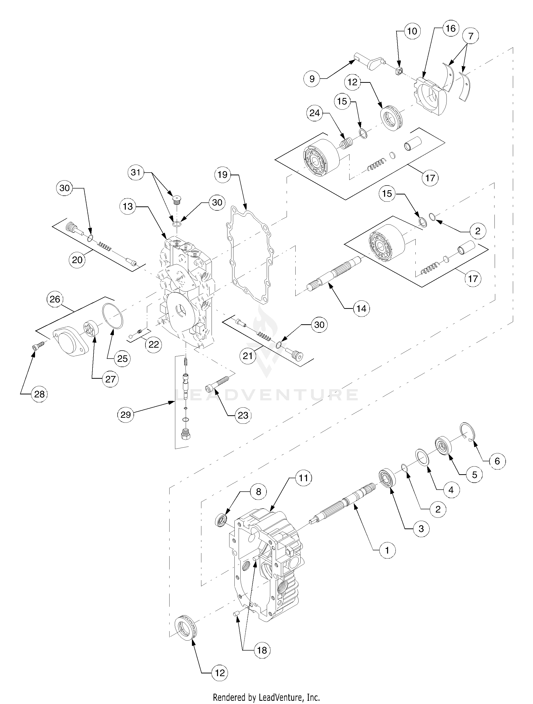 2166 Tractor (13A-214G100) (13A-254G100)