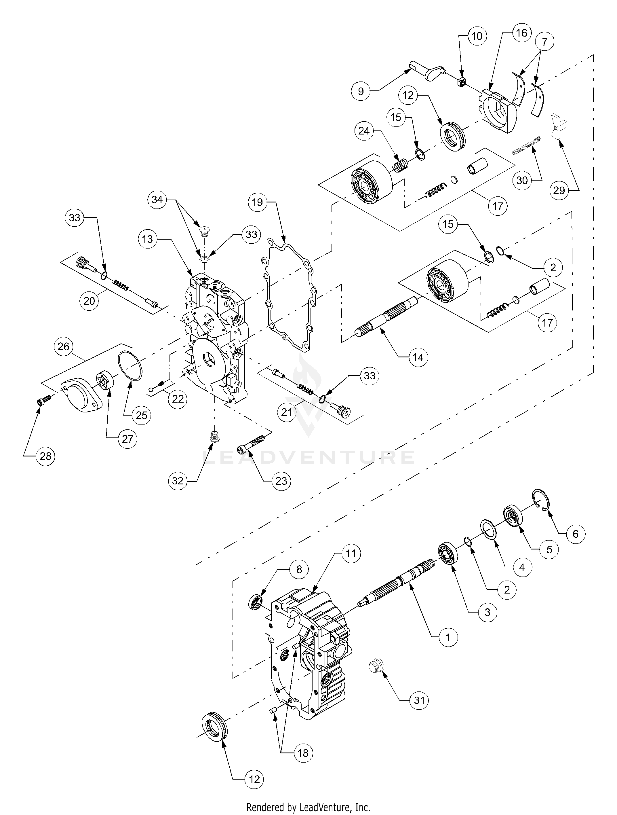 2166 Tractor (13A-214G100) (13A-254G100)