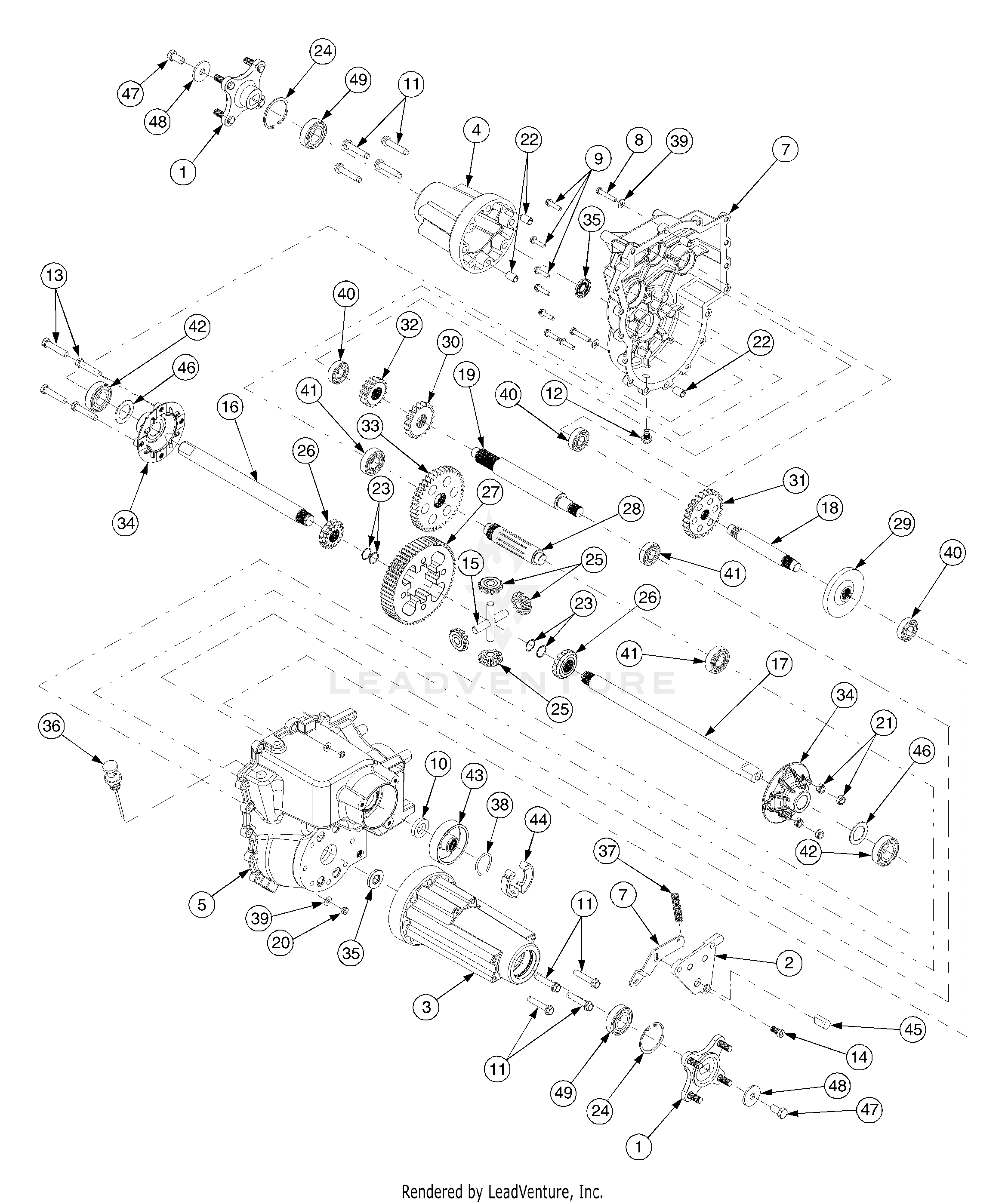 2166 Tractor (13A-214G100) (13A-254G100)