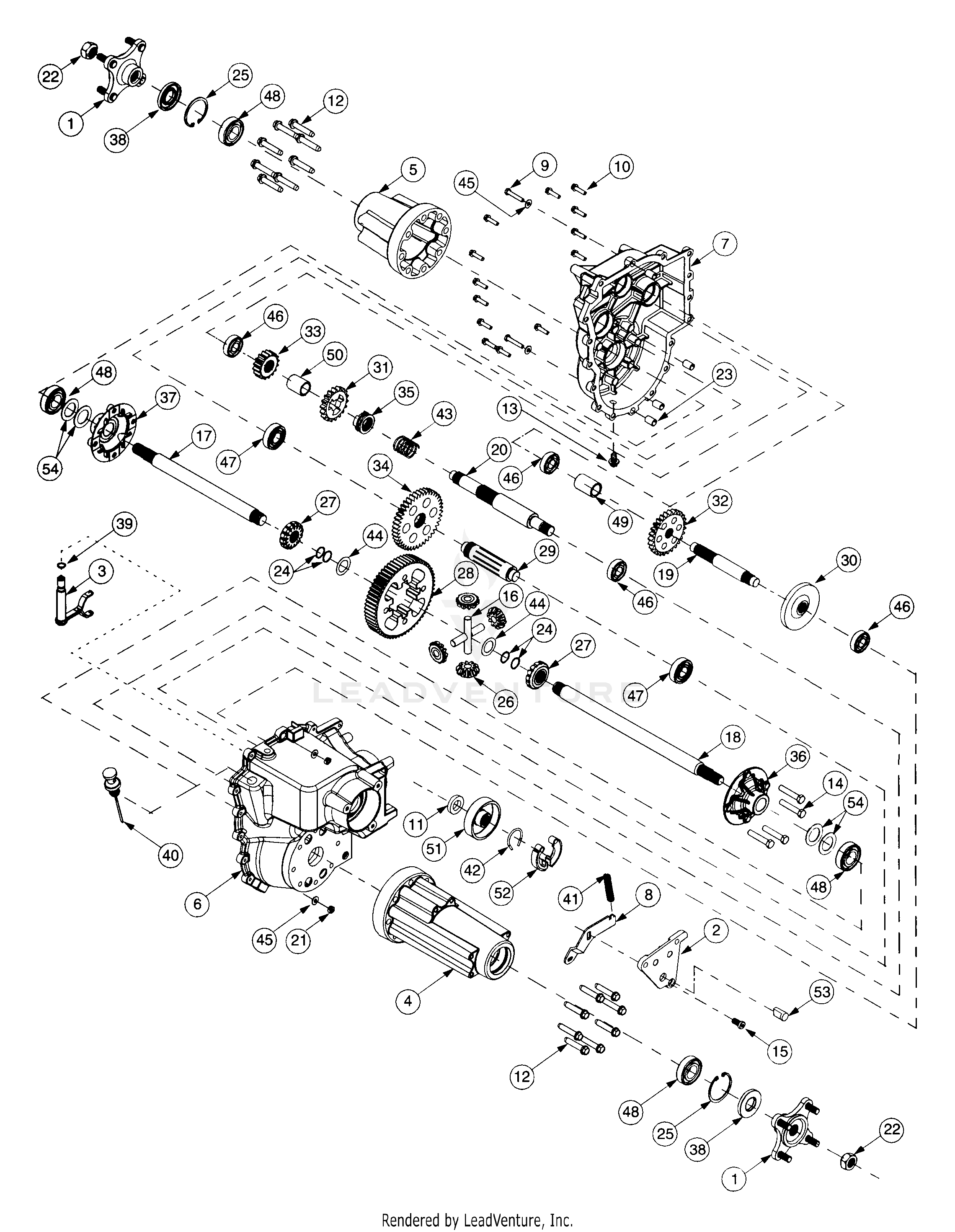 2166 Tractor (13A-214G100) (13A-254G100)