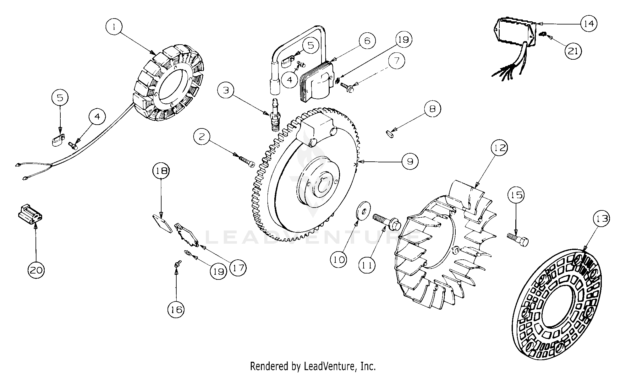 2166 Tractor (13A-214G100) (13A-254G100)