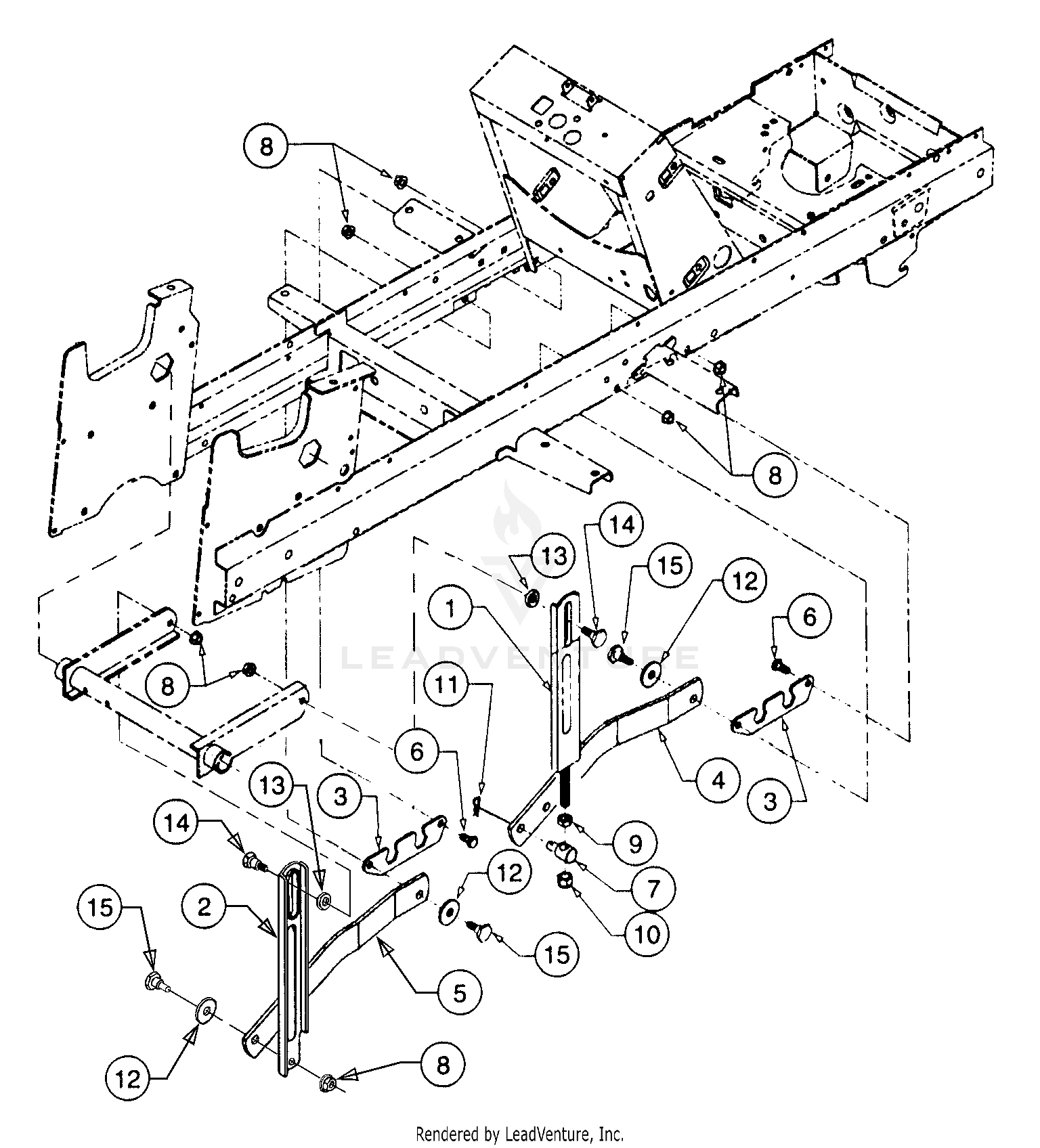 2166 Tractor (13A-214G100) (13A-254G100)