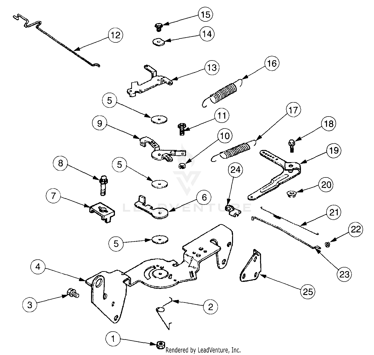 2185 Tractor S/N 326,006 - 389,000 & 1I017G - 1I310G (136-288-100) (13A-288-100)