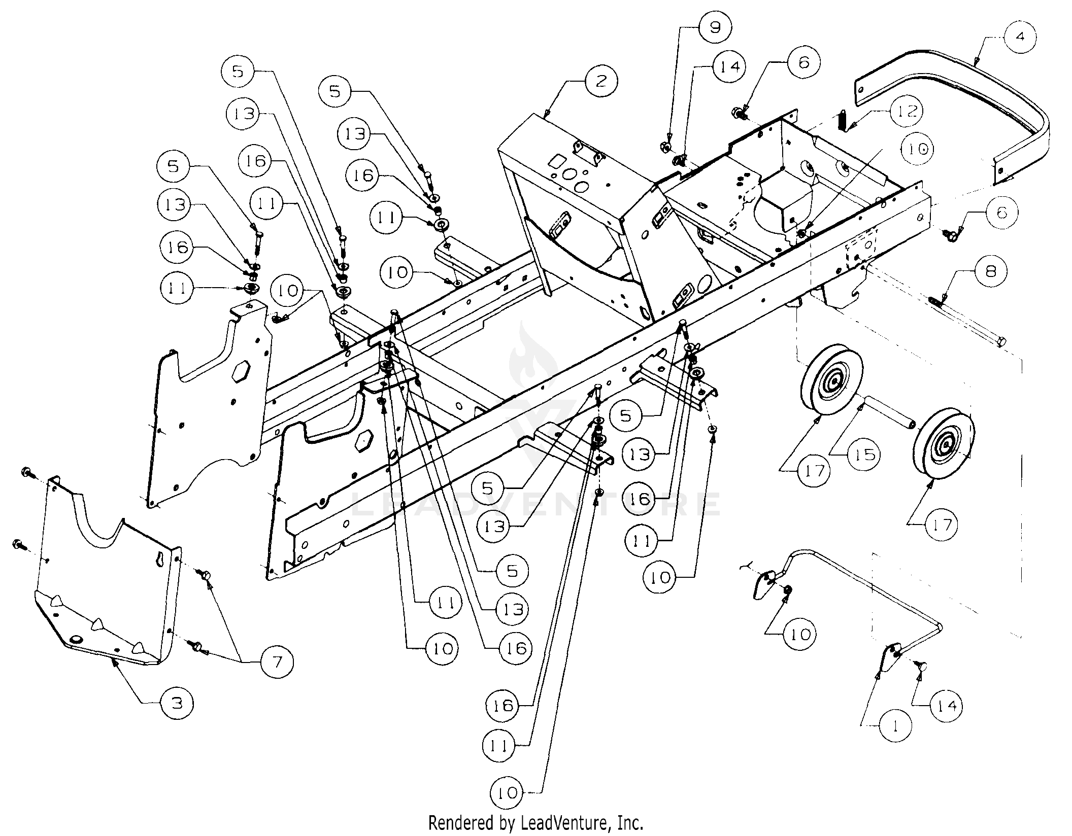 2185 Tractor S/N 326,006 - 389,000 & 1I017G - 1I310G (136-288-100) (13A-288-100)