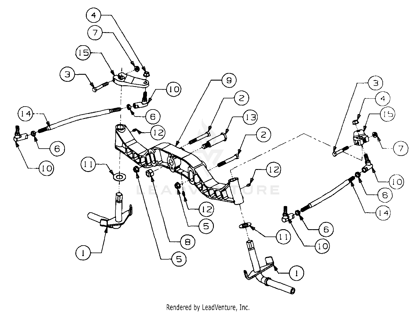 2185 Tractor S/N 326,006 - 389,000 & 1I017G - 1I310G (136-288-100) (13A-288-100)