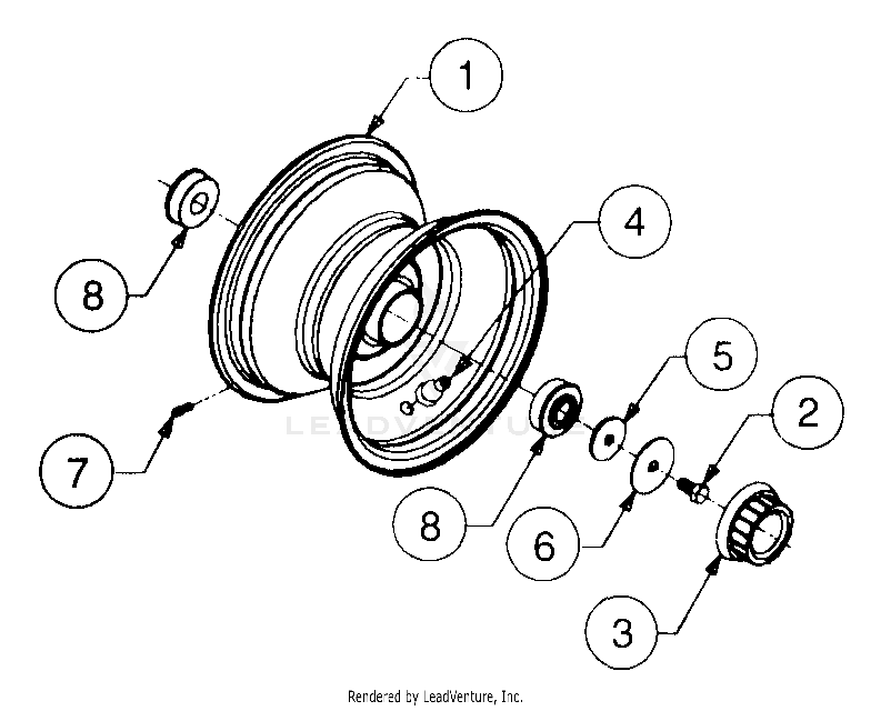 2185 Tractor S/N 326,006 - 389,000 & 1I017G - 1I310G (136-288-100) (13A-288-100)