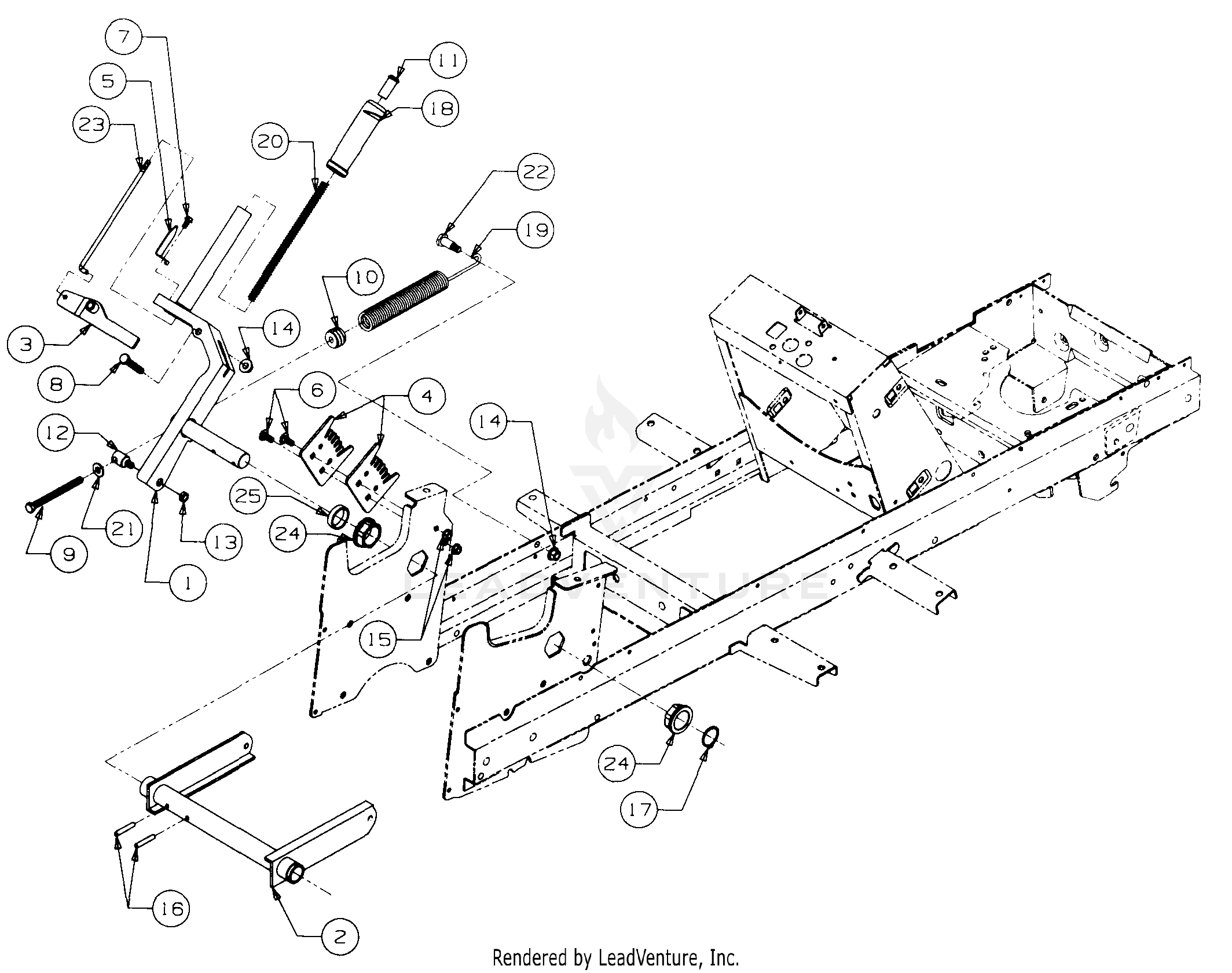 2185 Tractor S/N 326,006 - 389,000 & 1I017G - 1I310G (136-288-100) (13A-288-100)