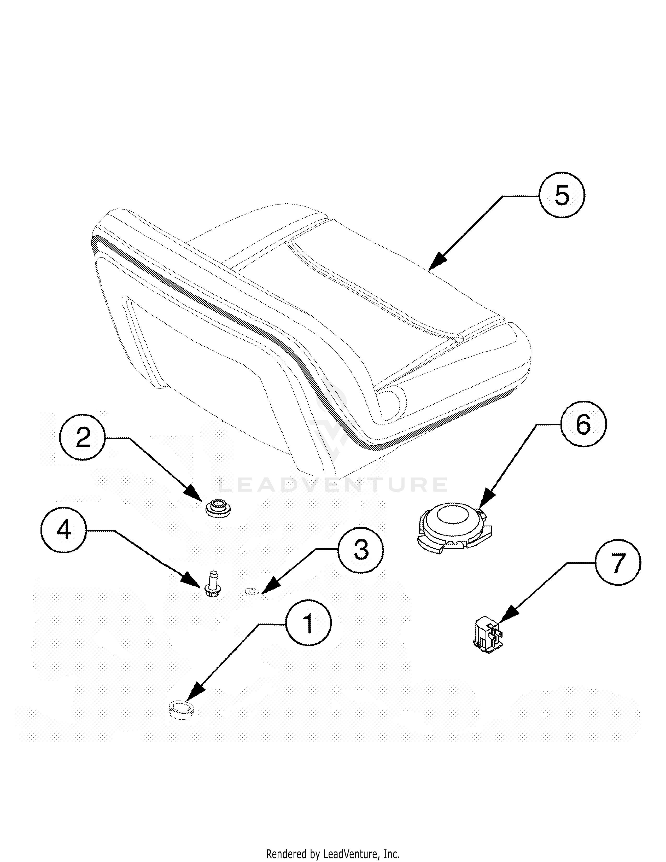 2185 Tractor S/N 326,006 - 389,000 & 1I017G - 1I310G (136-288-100) (13A-288-100)