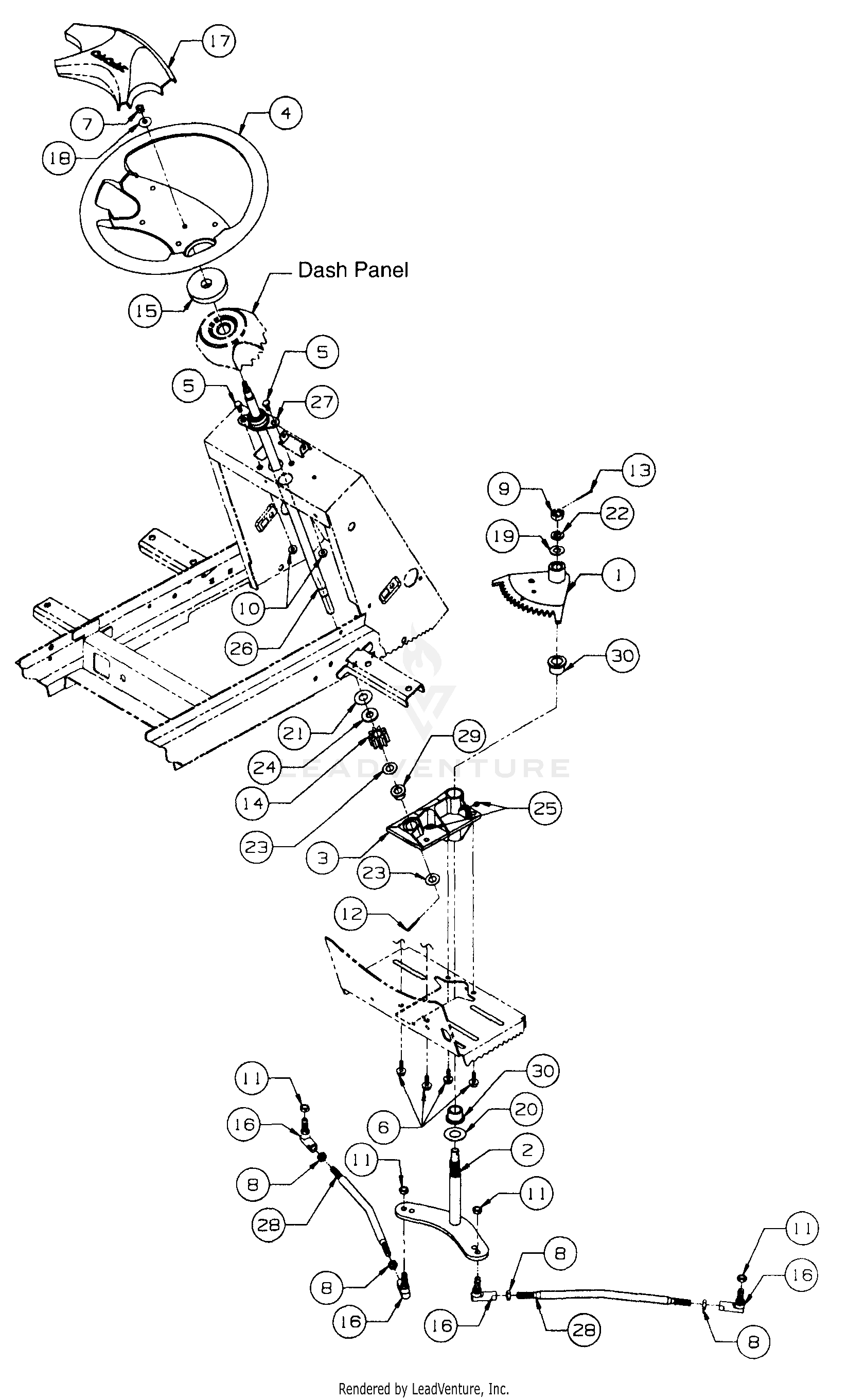 2185 Tractor S/N 326,006 - 389,000 & 1I017G - 1I310G (136-288-100) (13A-288-100)