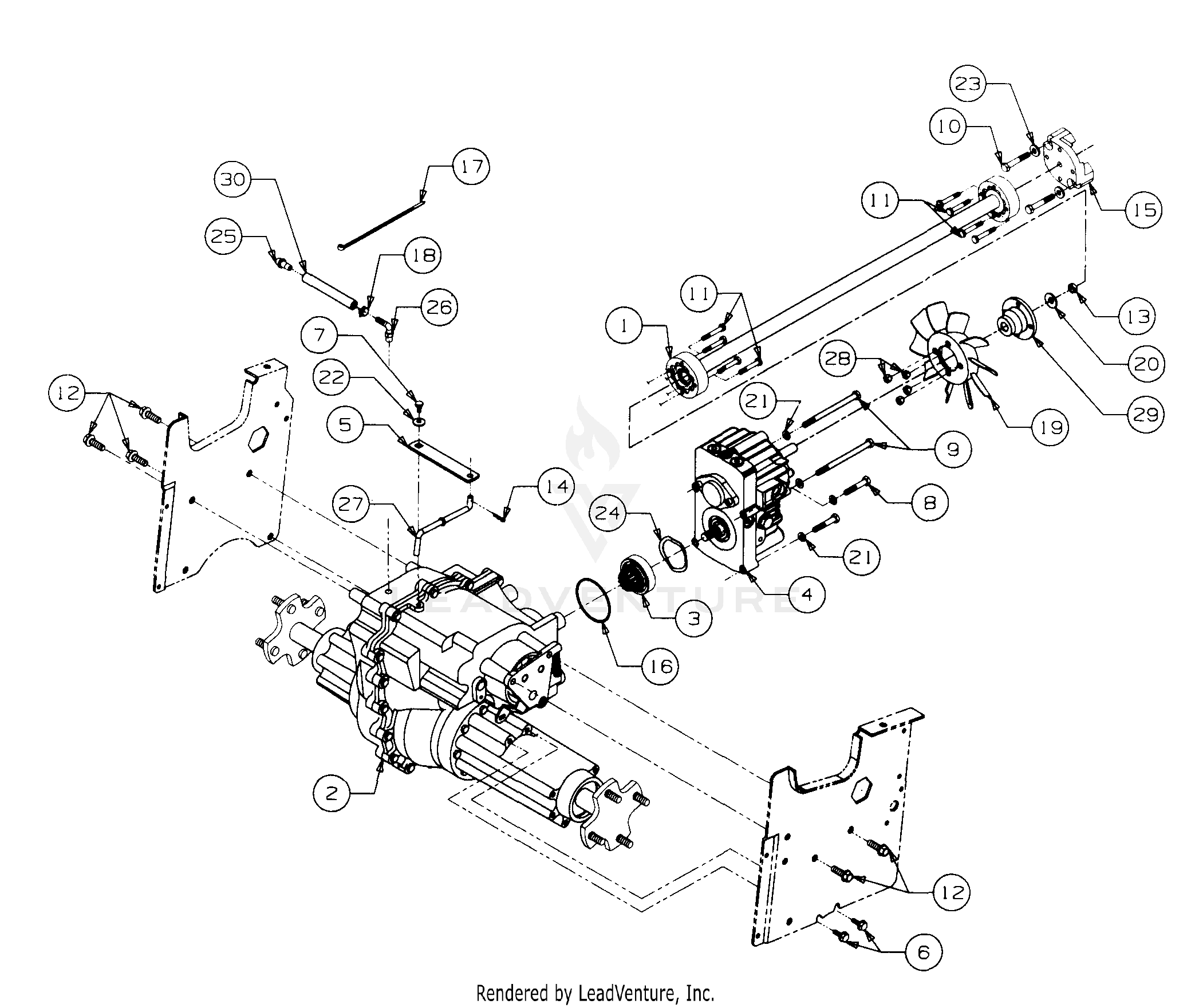 2185 Tractor S/N 326,006 - 389,000 & 1I017G - 1I310G (136-288-100) (13A-288-100)