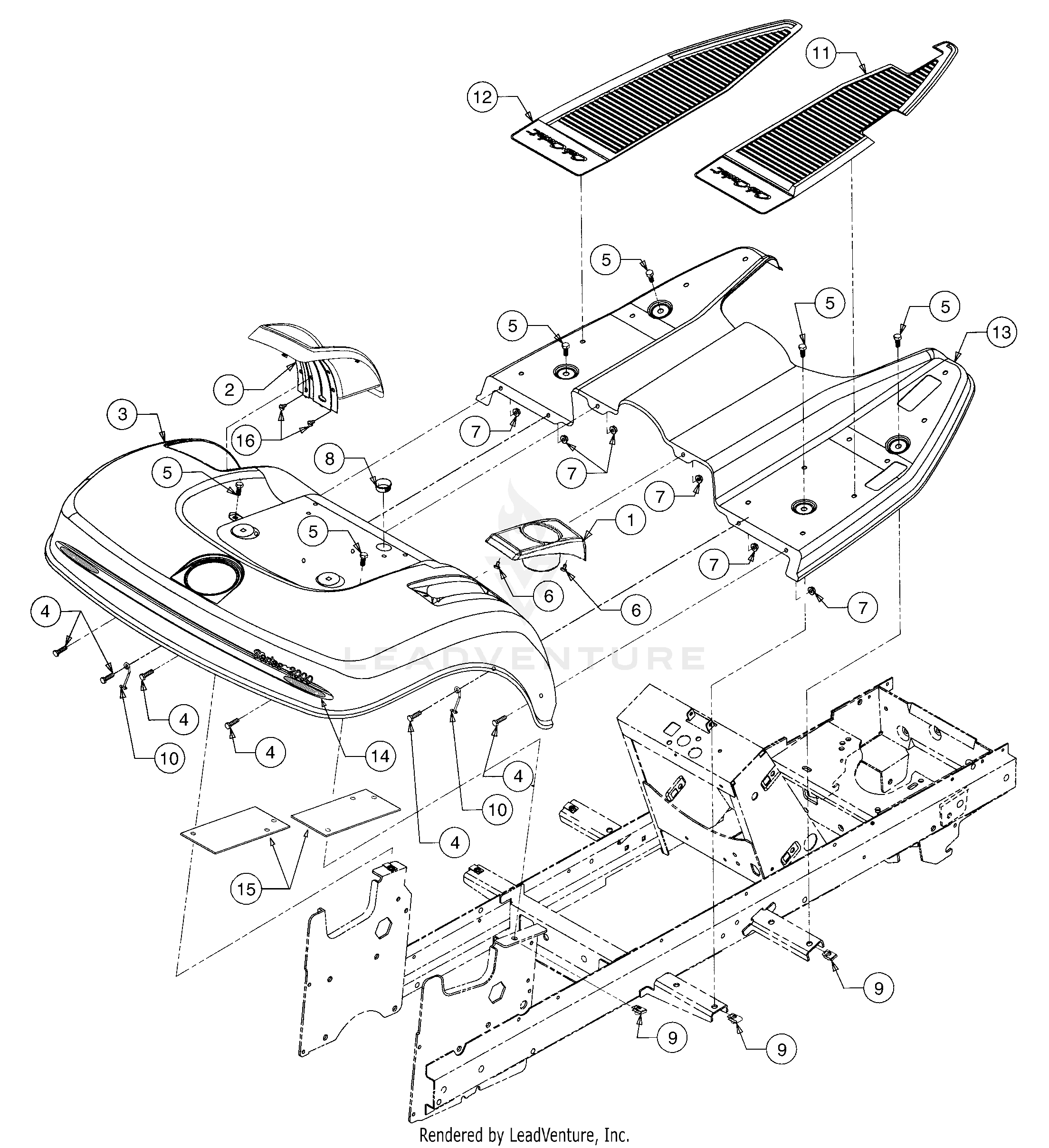 2186 Tractor (13A-288L603)