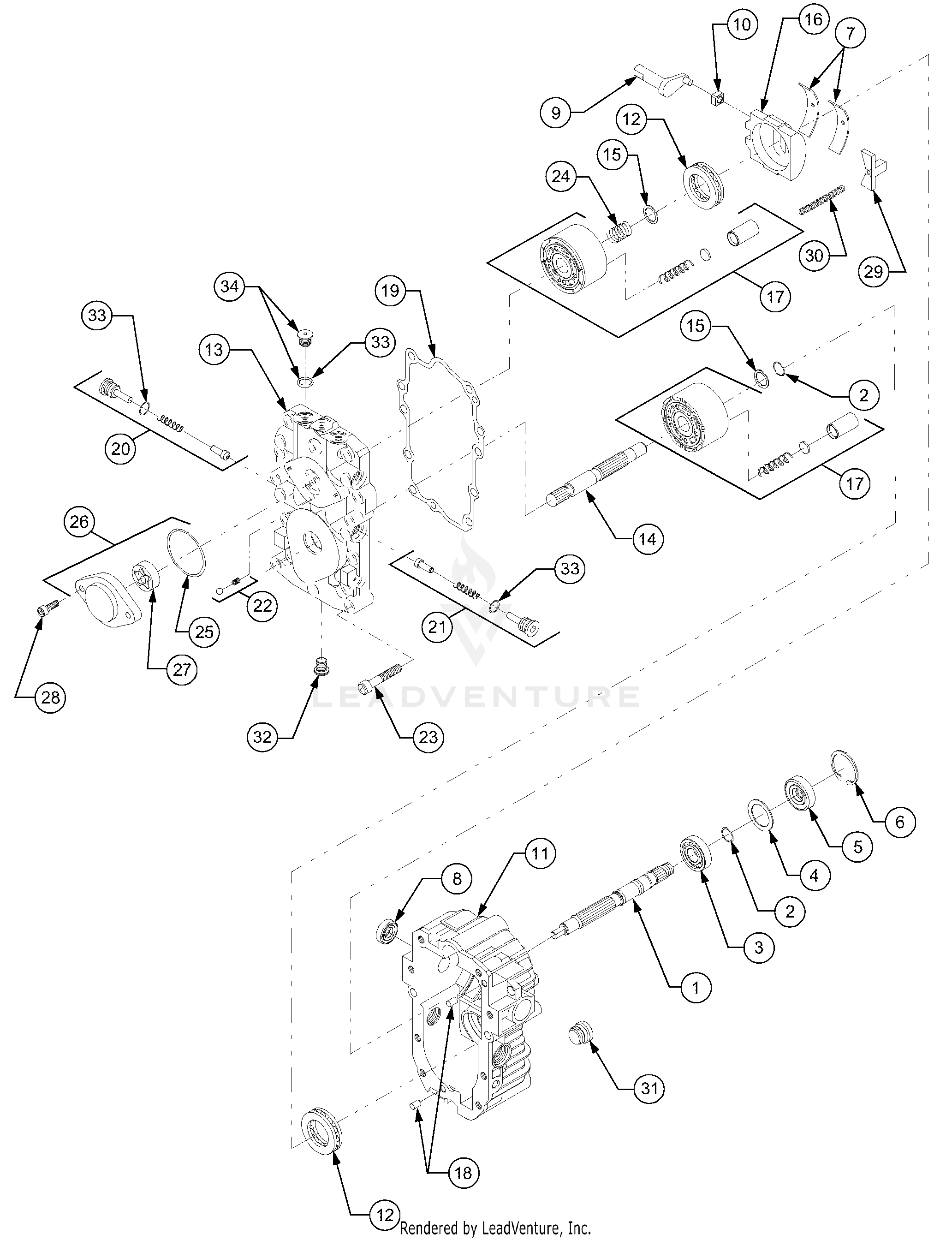 2186 Tractor (13A-288L603)