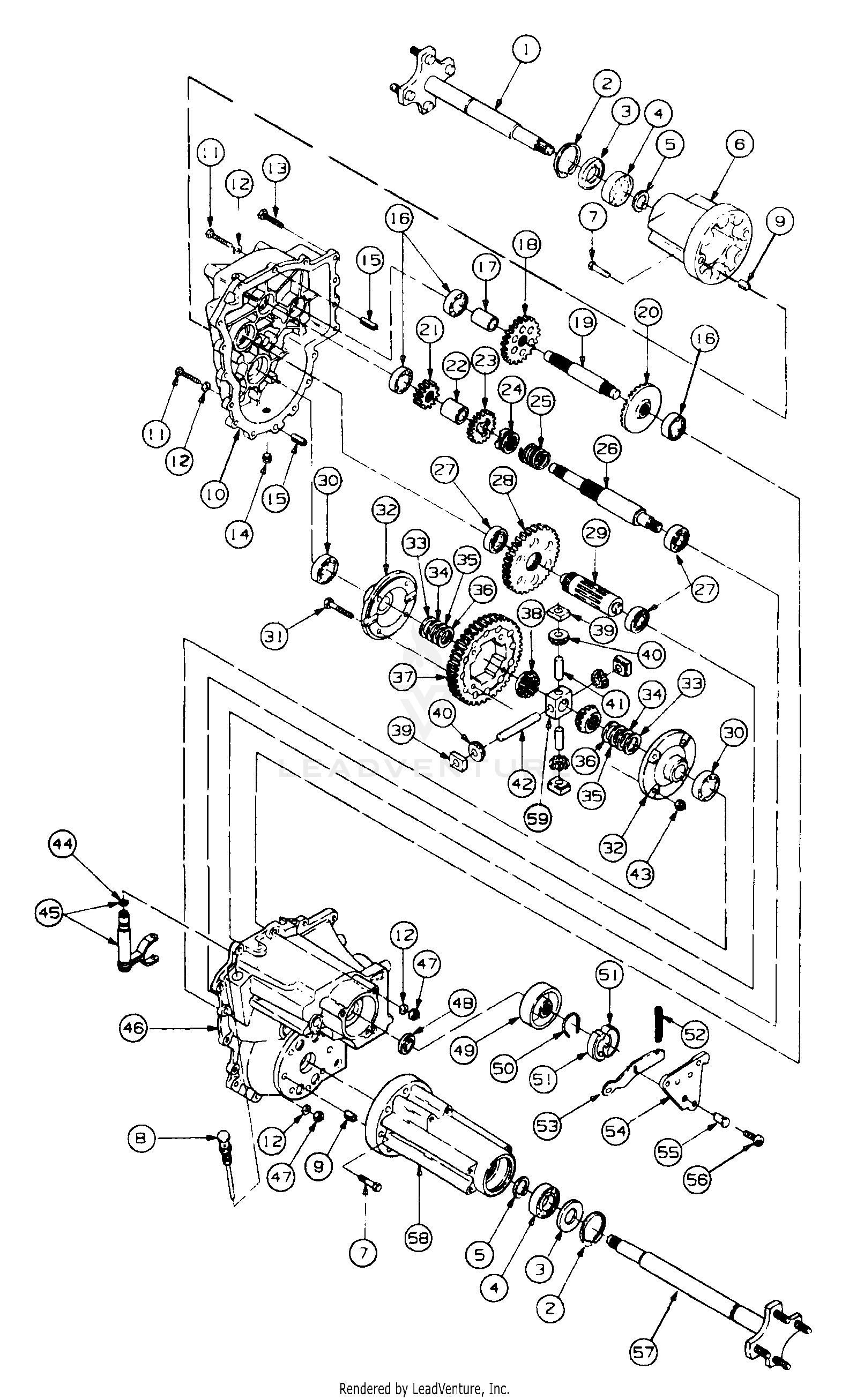 2186 Tractor (13A-288L603)