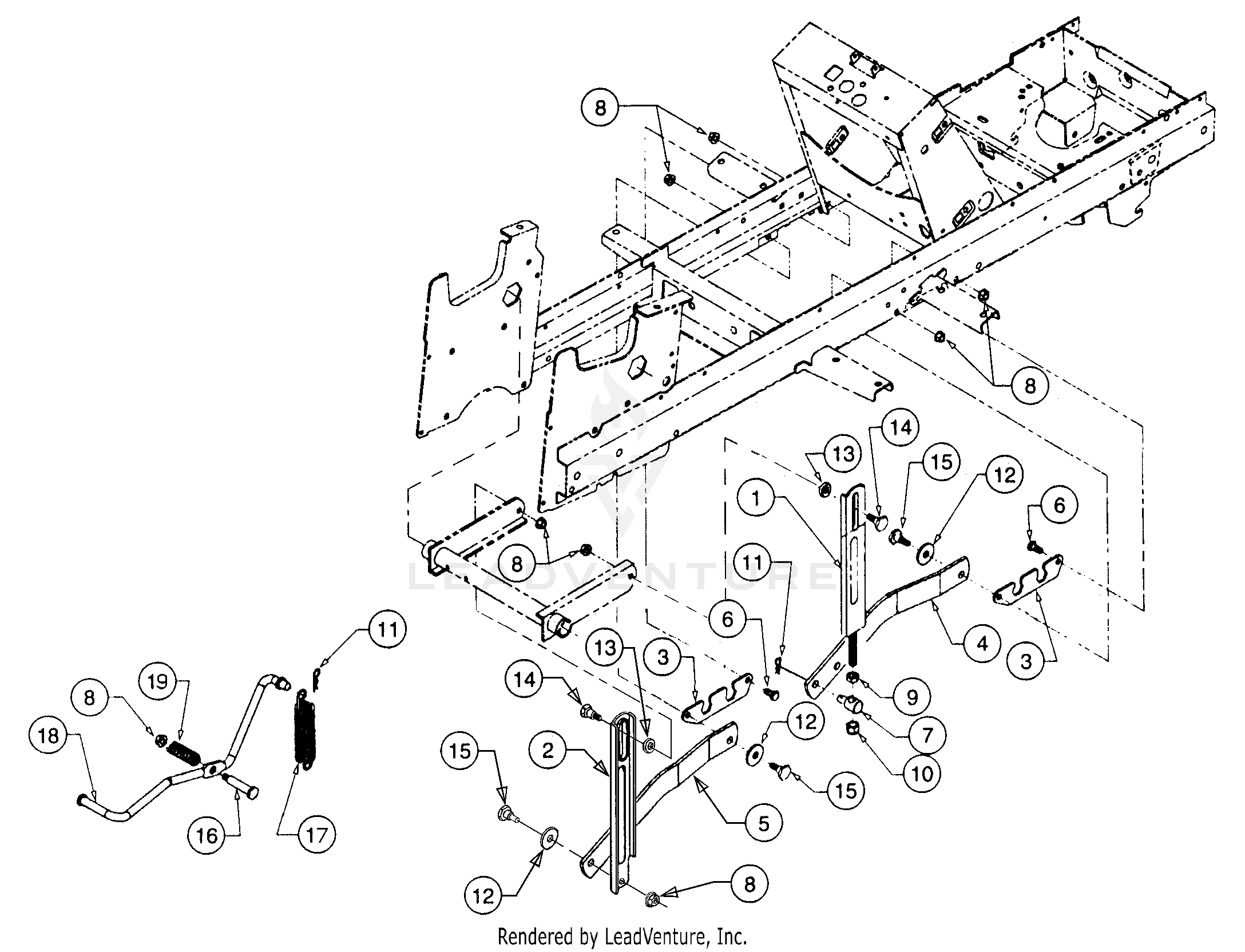 2186 Tractor (13A-288L603)
