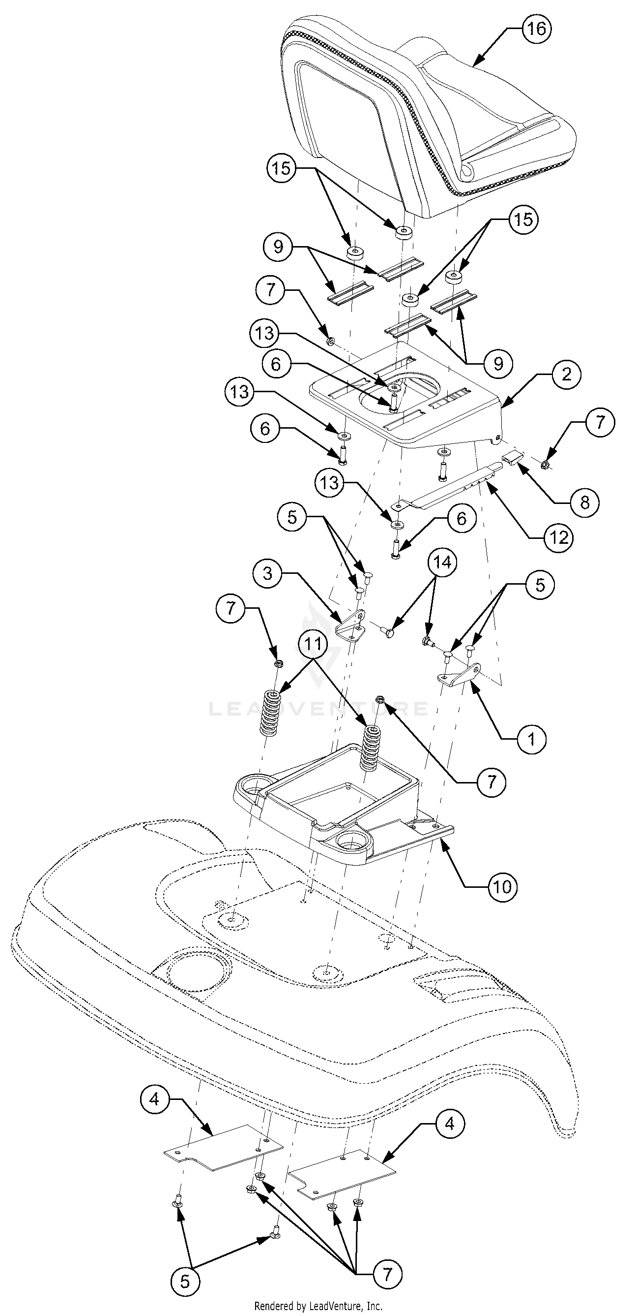 2186 Tractor (13A-288L603)