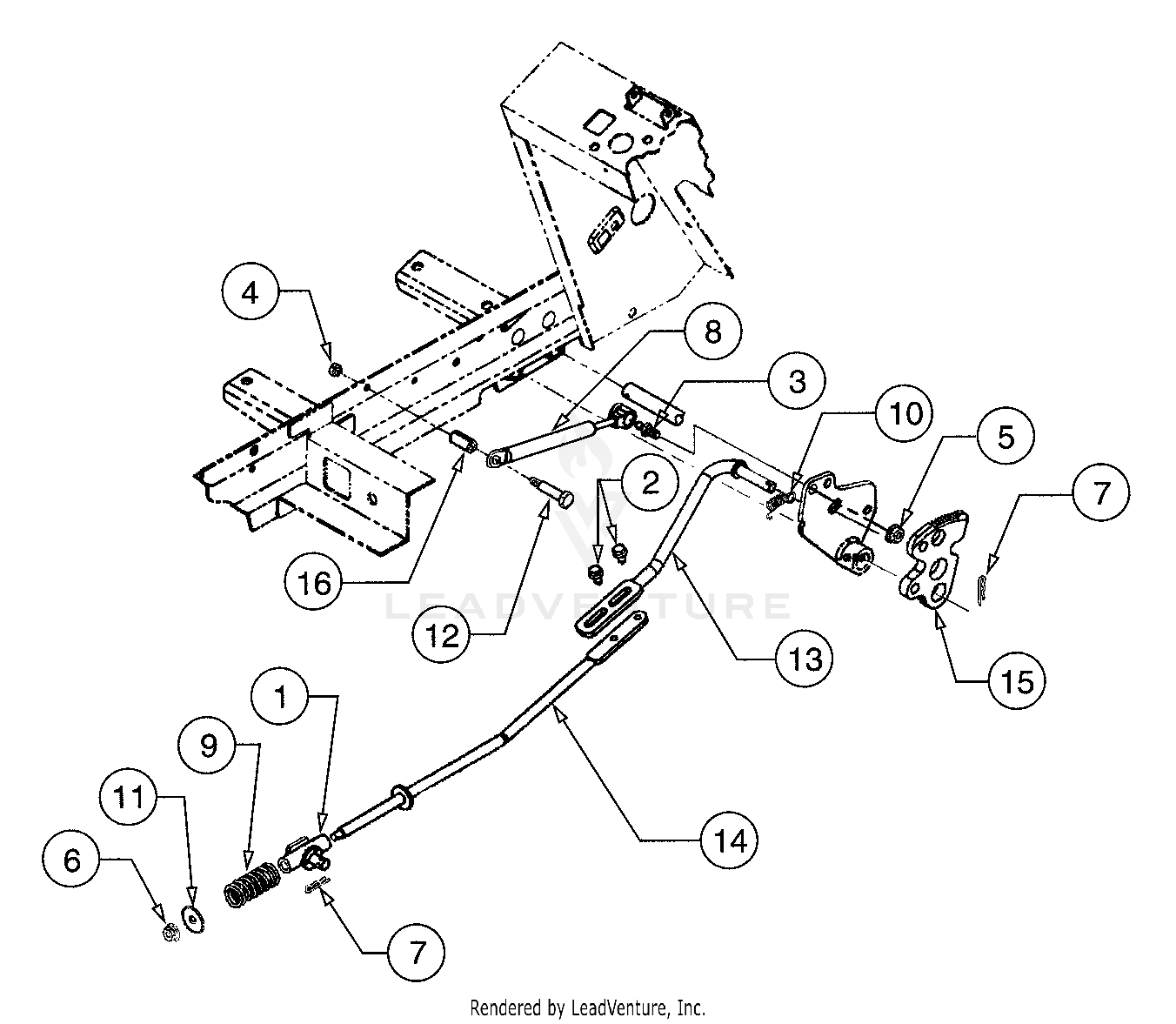 2186 Tractor (13A-288L603)