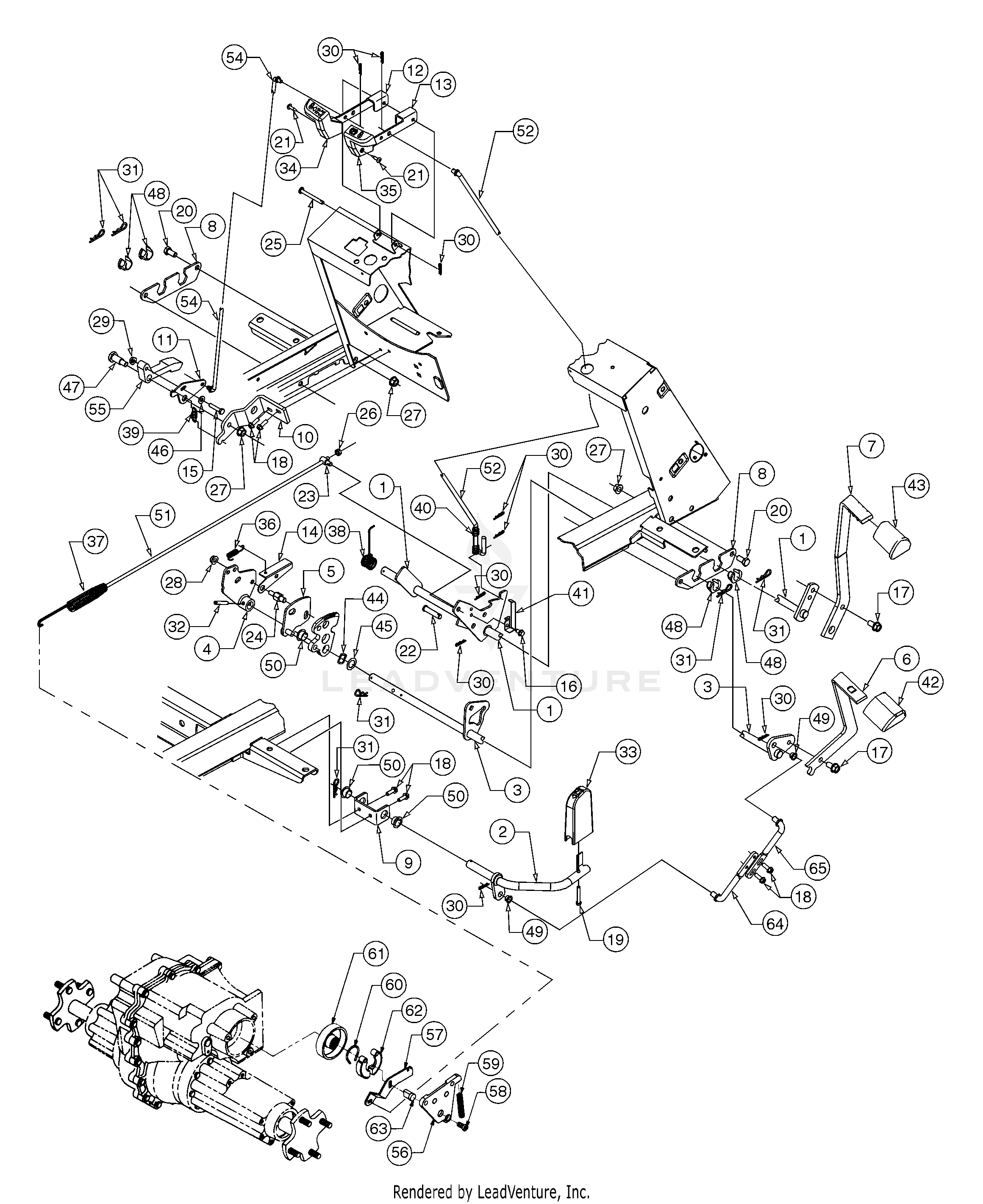 2186 Tractor (13A-288L603)