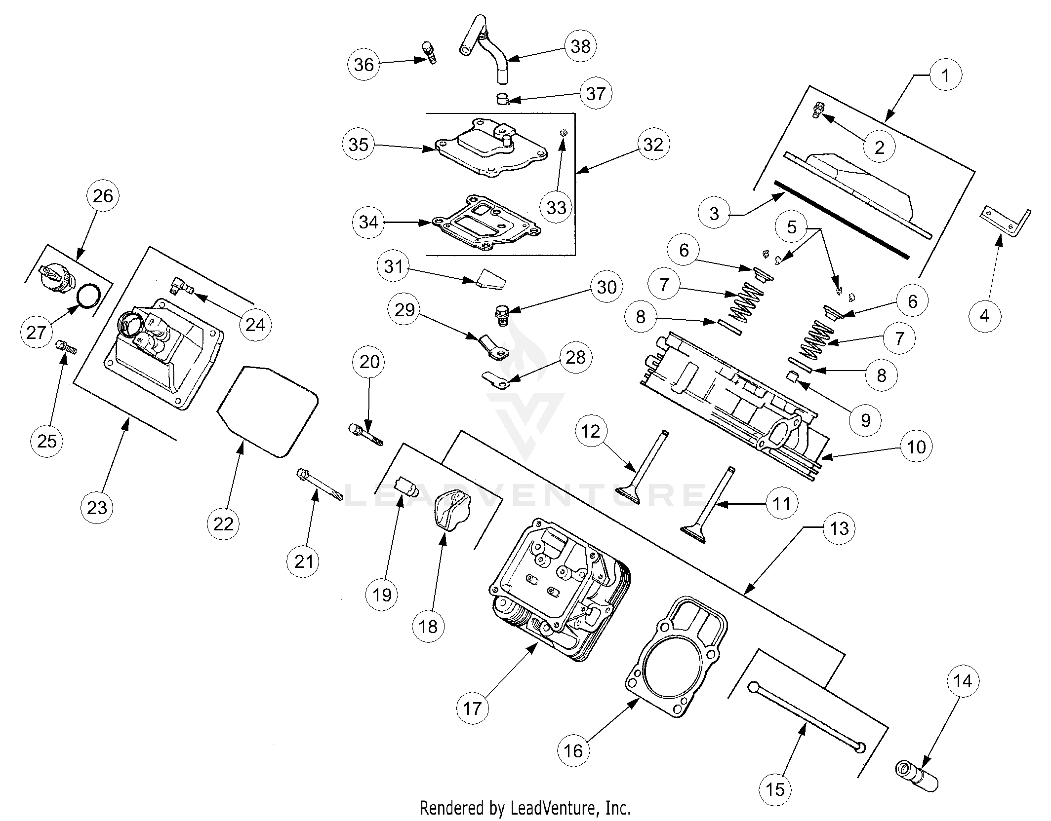 2518-44 Tractor (13B-288L100) (13A-208L100) (13A-288M100) (13A-208M100)