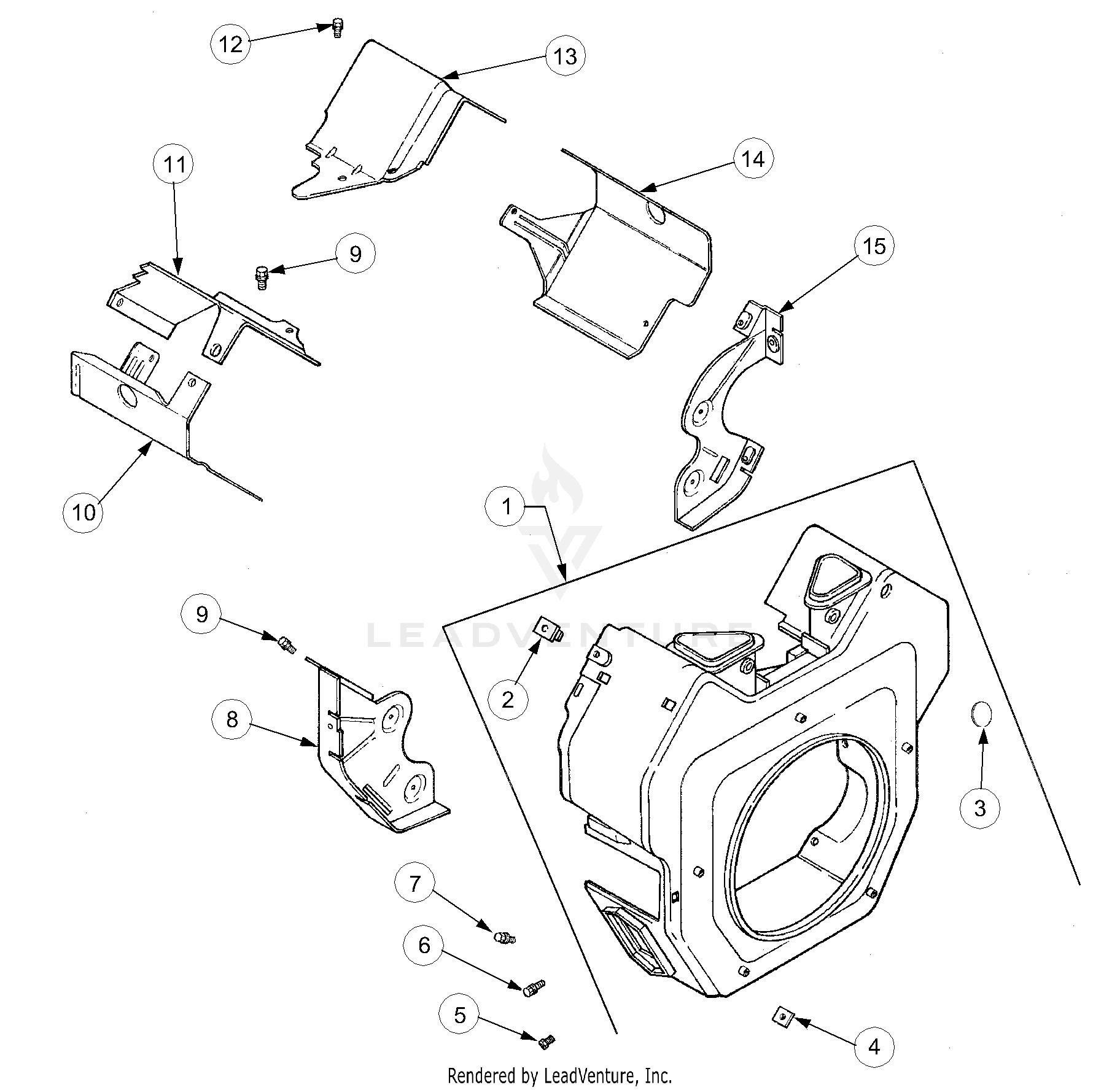 2518-44 Tractor (13B-288L100) (13A-208L100) (13A-288M100) (13A-208M100)