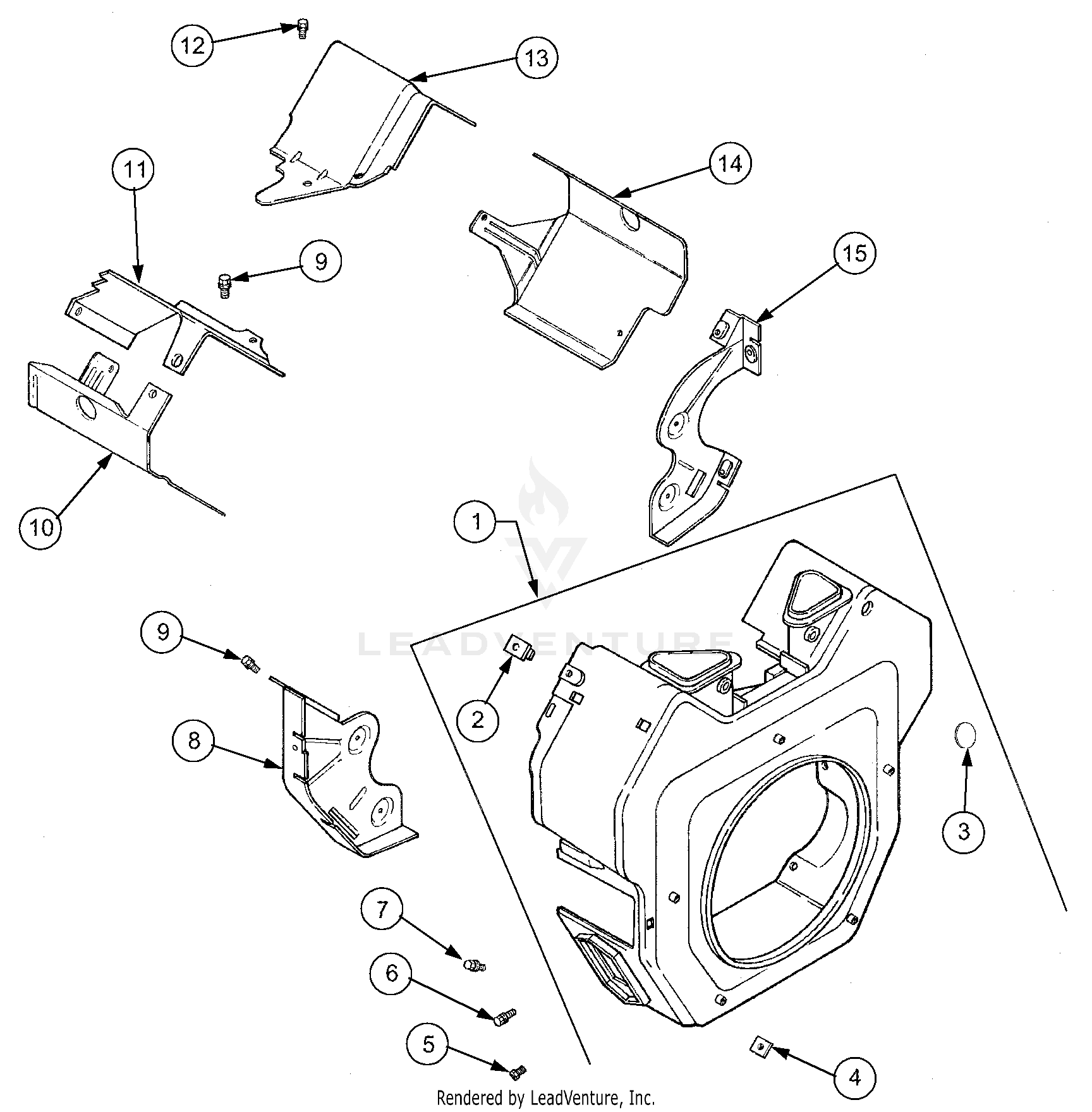2518-44 Tractor (13B-288L100) (13A-208L100) (13A-288M100) (13A-208M100)