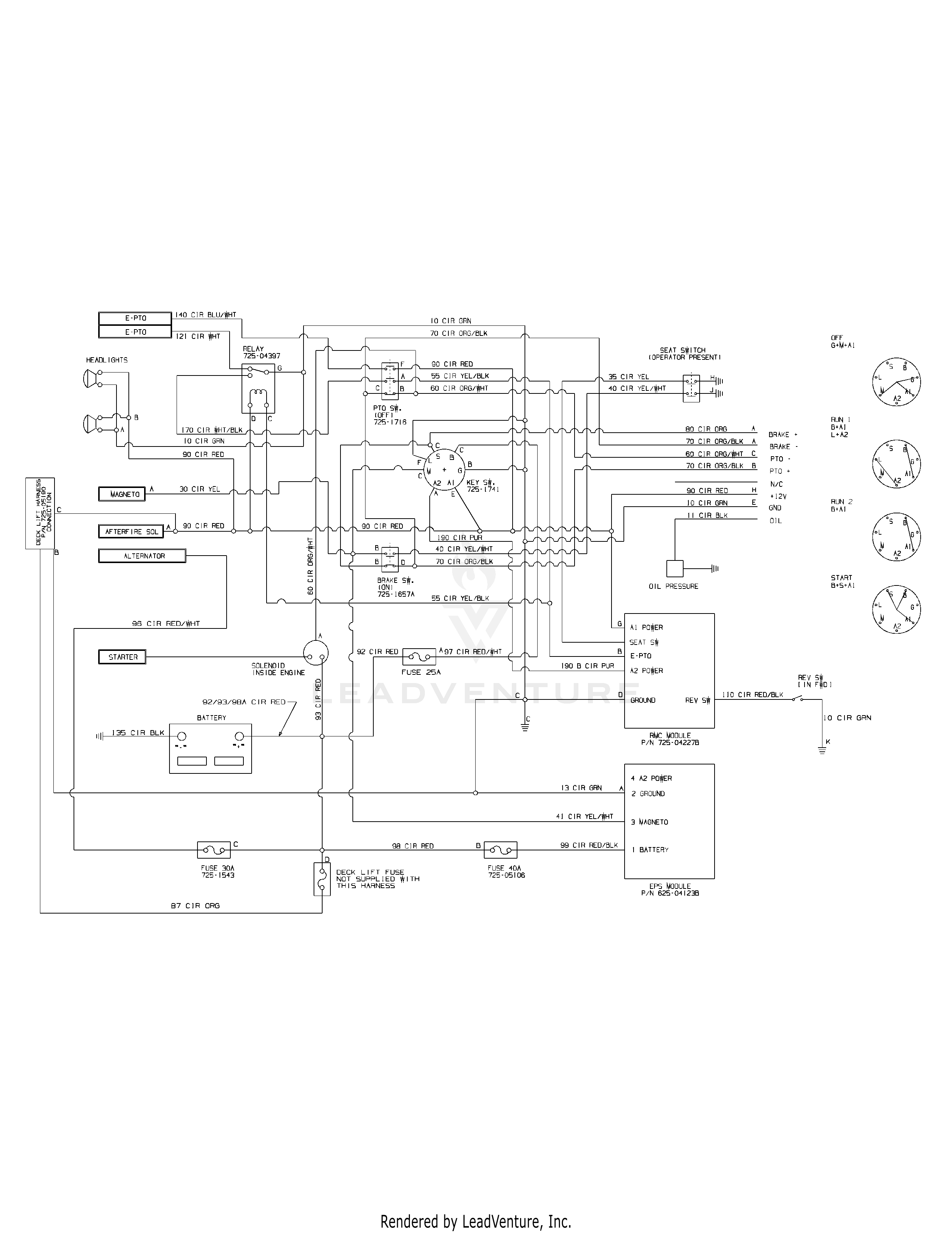 GTX2100 Tractor (14A-3GE-603) (2012)
