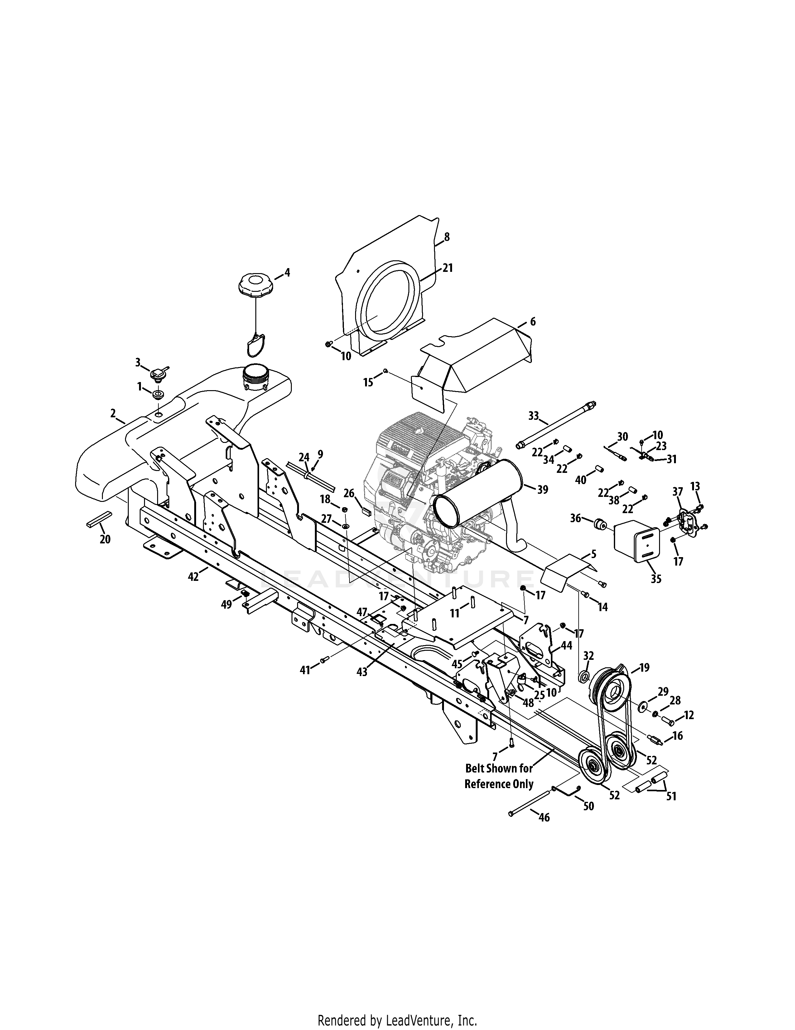GTX2100 Tractor (14A-3GE-603) (2012)