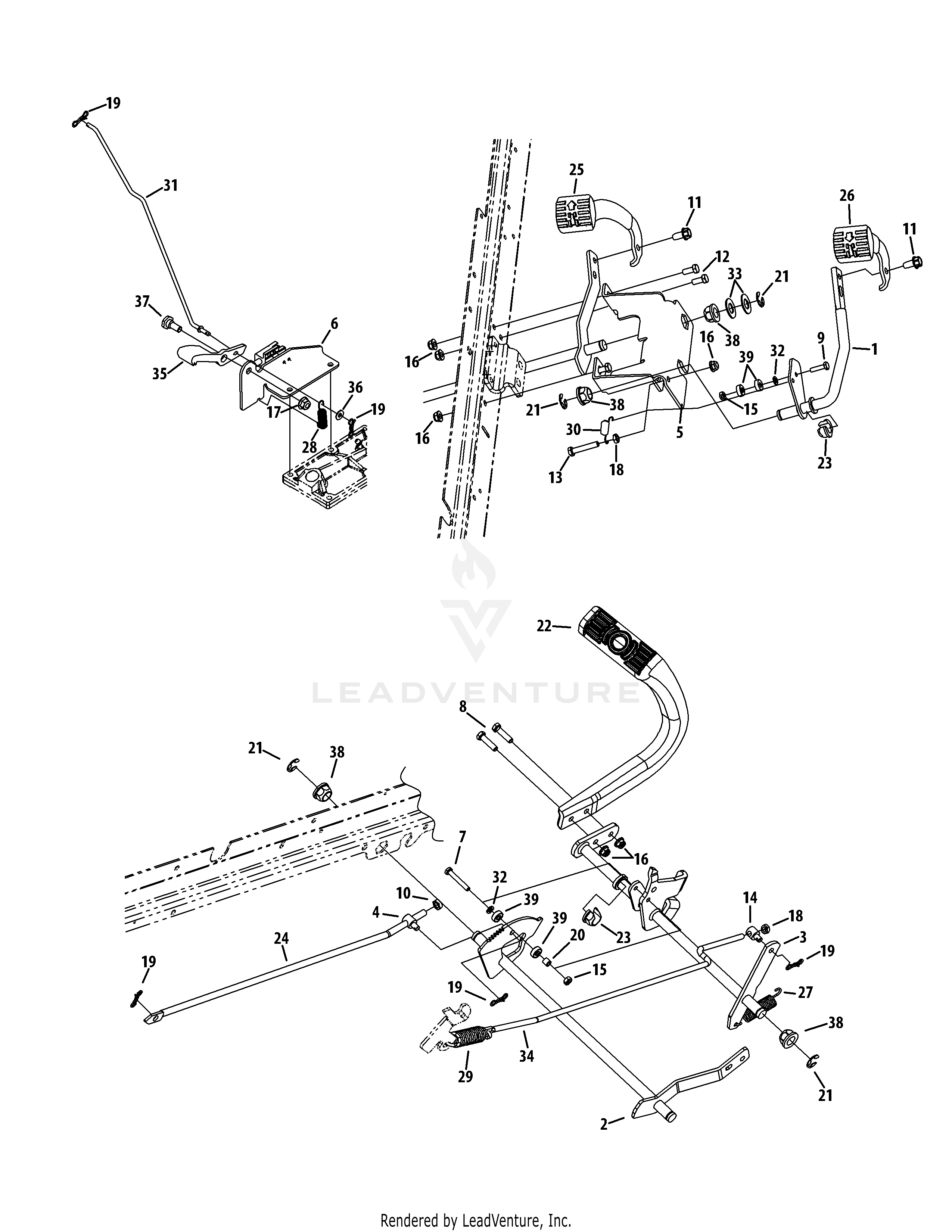 GTX2100 Tractor (14A-3GE-603) (2012)