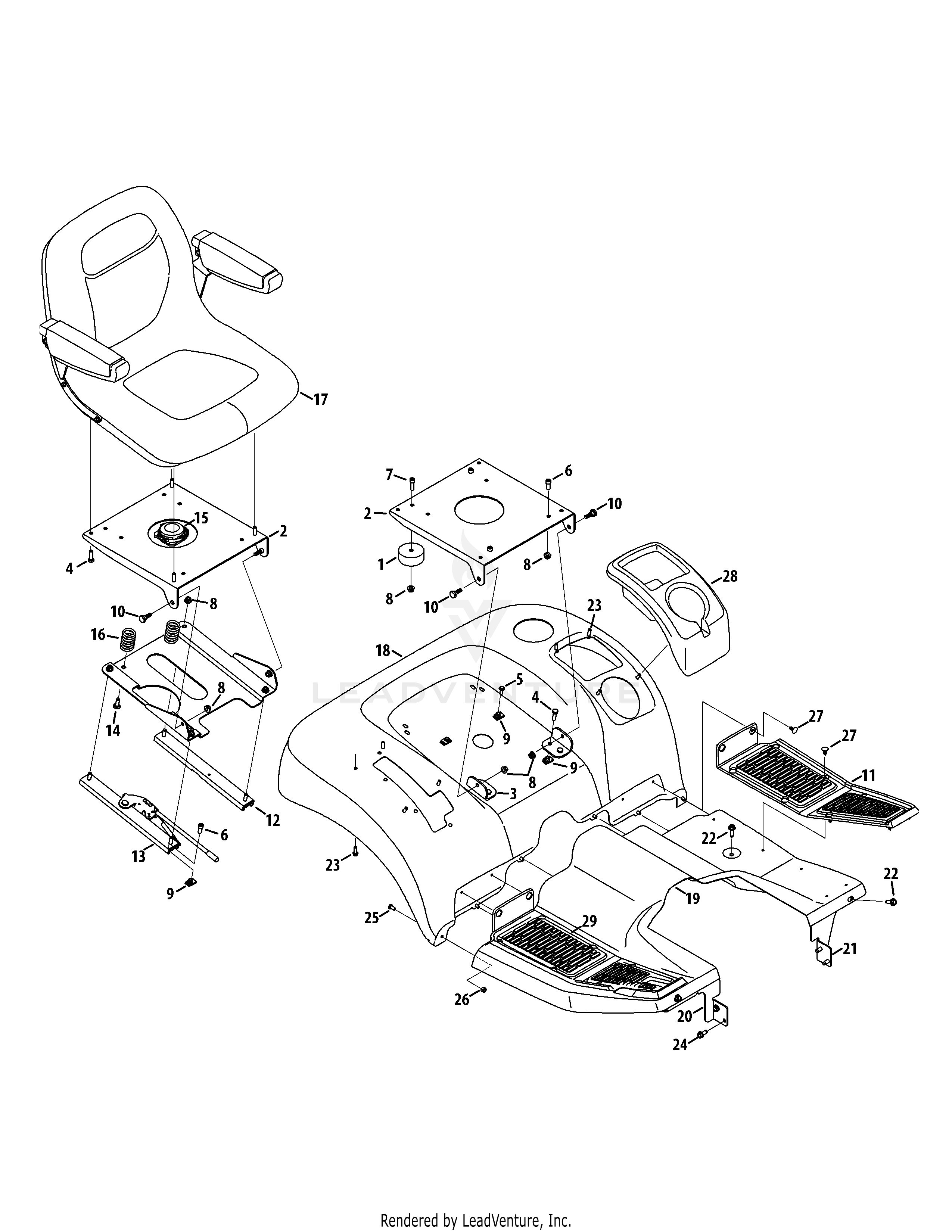 GTX2100 Tractor (14A-3GE-603) (2012)