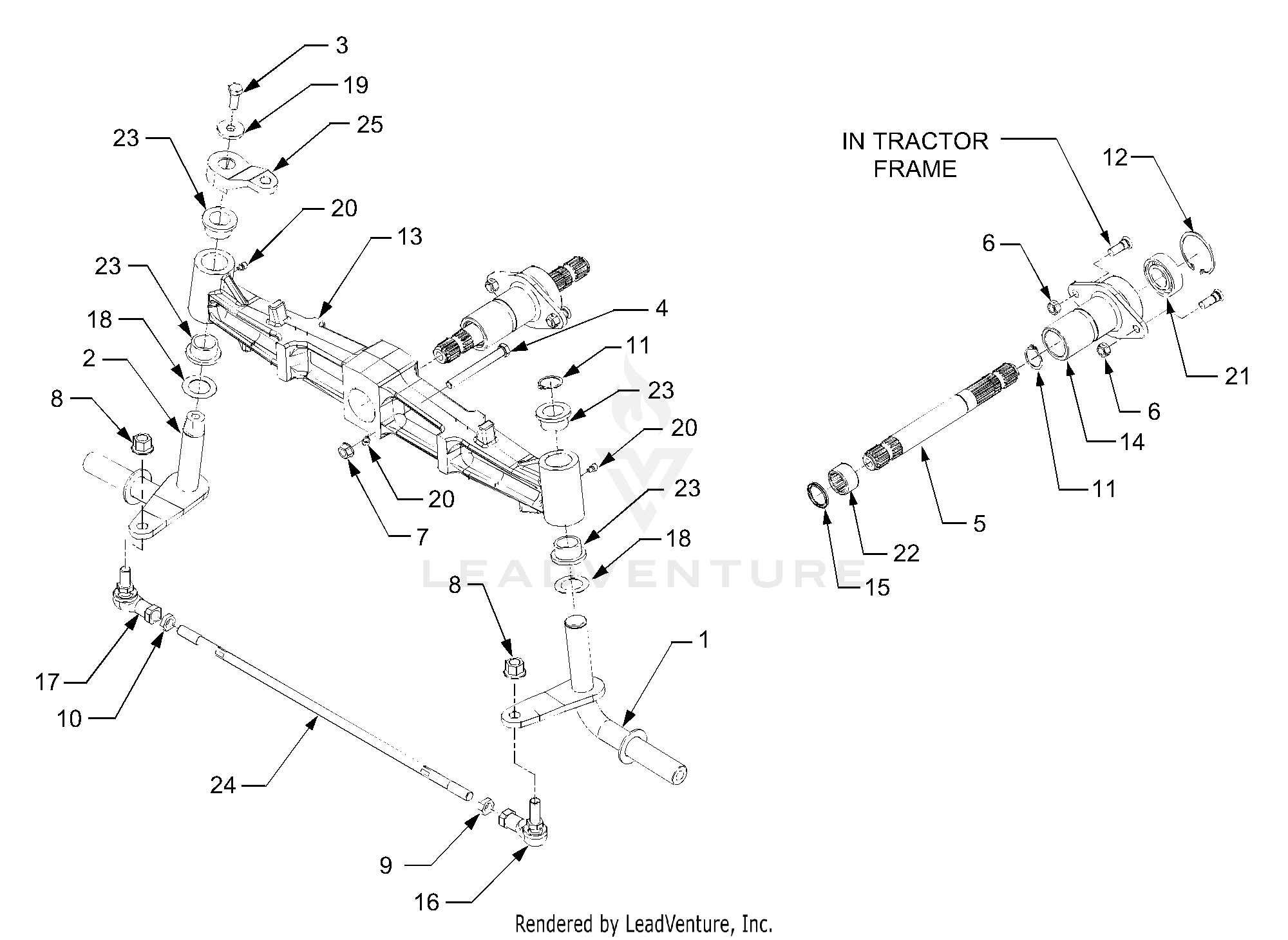 GT3235 Tractor (14A-692-710)