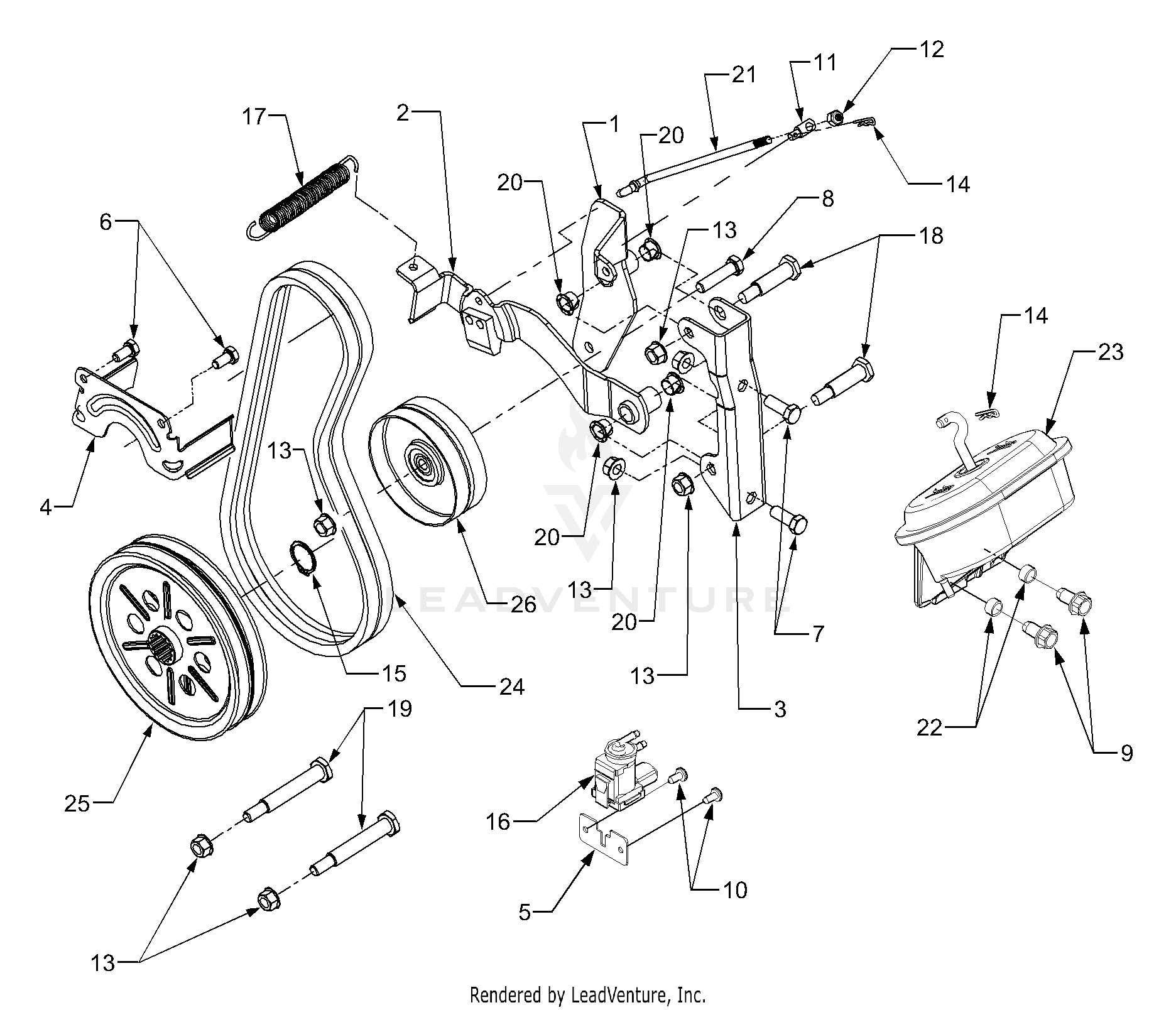 GT3235 Tractor (14A-692-710)