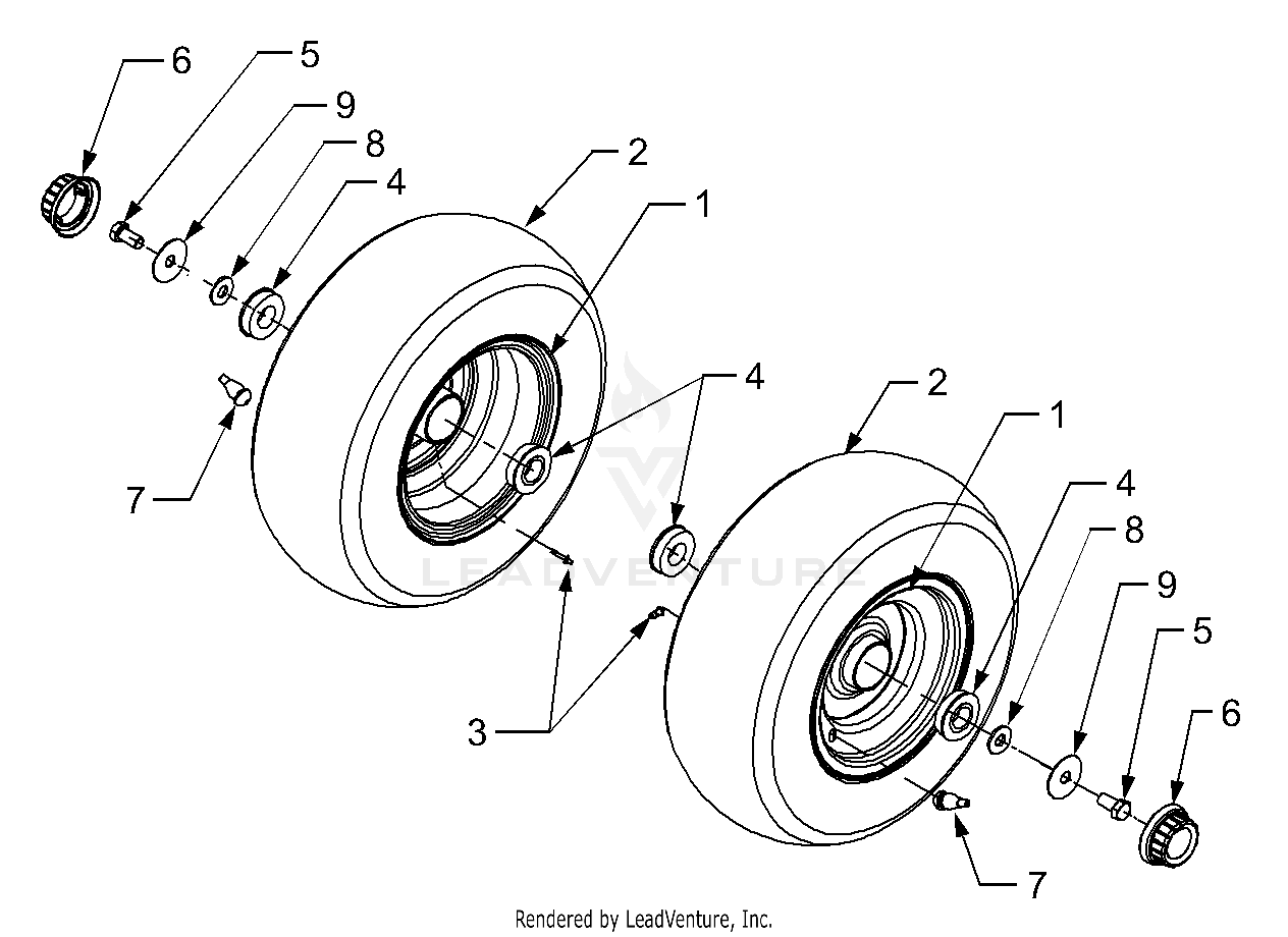 GT3235 Tractor (14A-692-710)