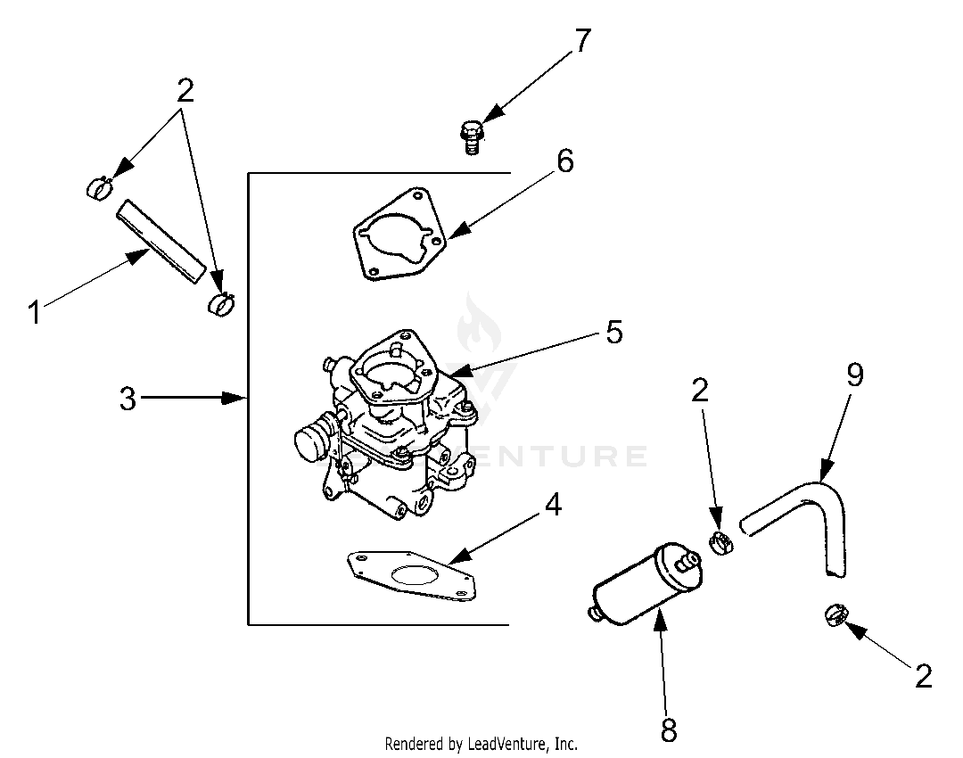 GT3235 Tractor (14A-692-710)