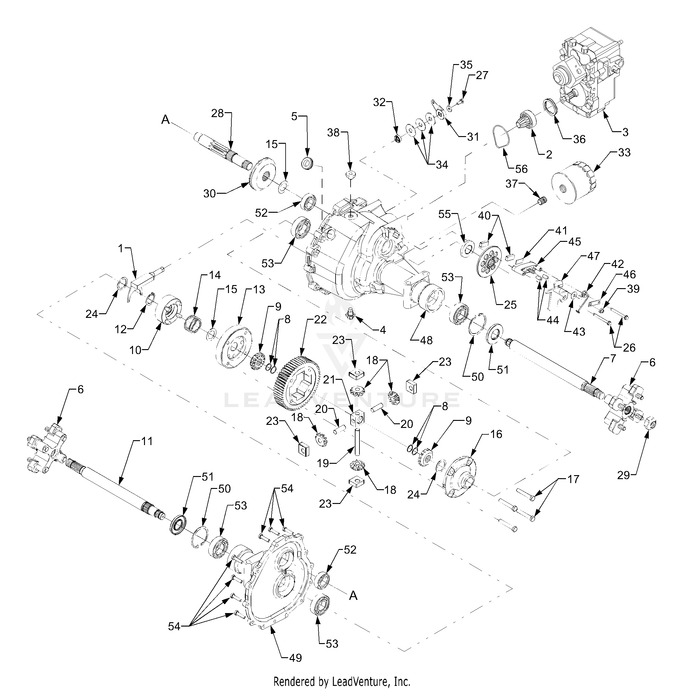 GT3235 Tractor (14A-692-710)
