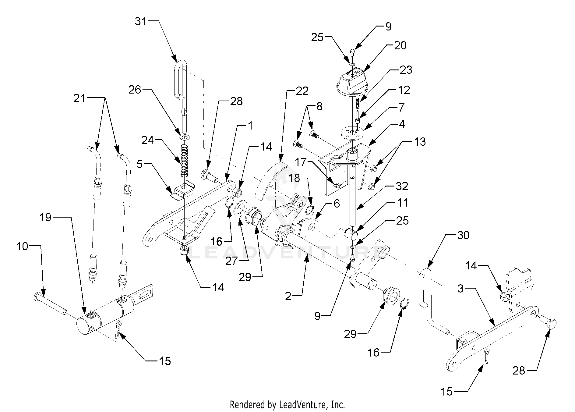 GT3235 Tractor (14A-692-710)
