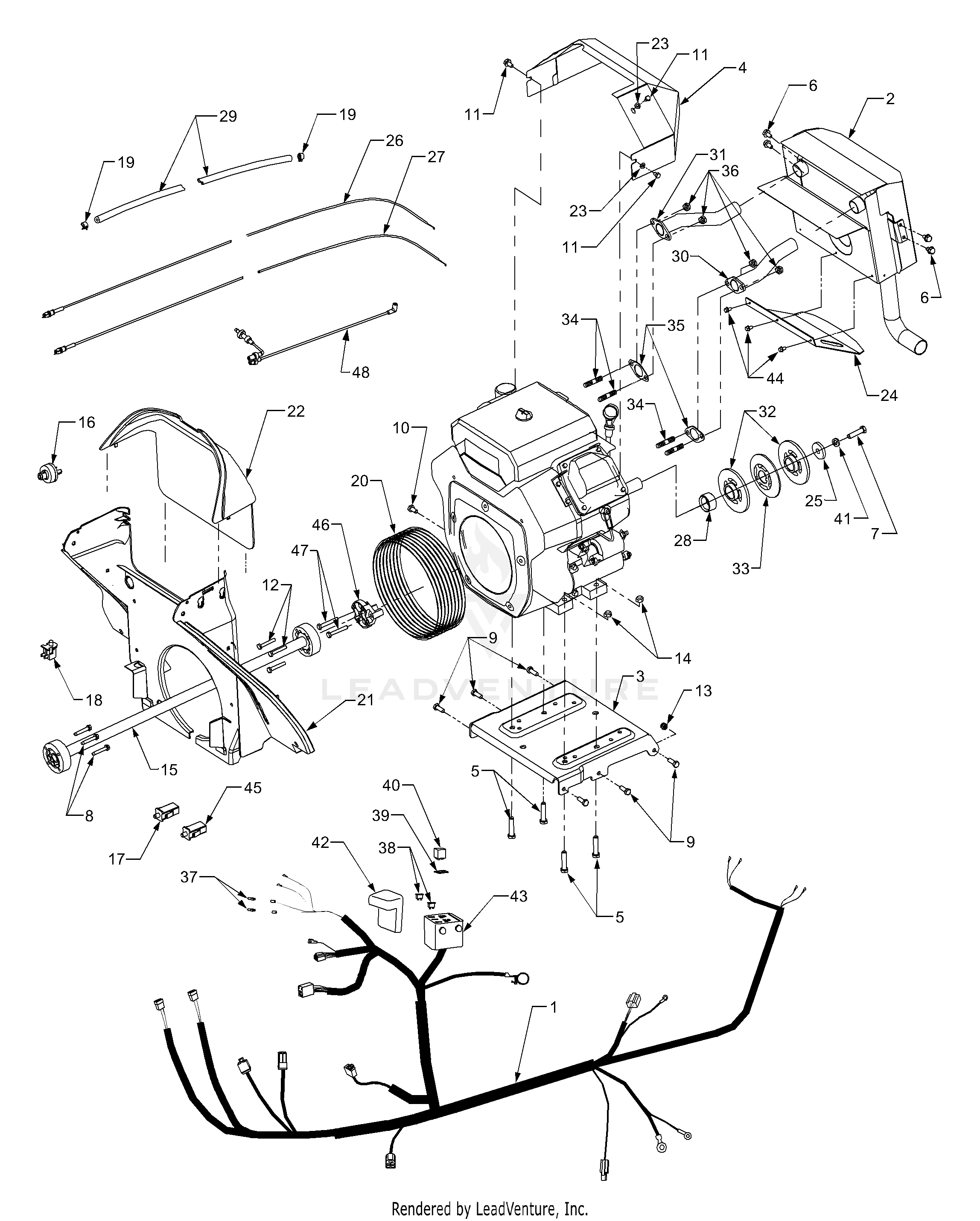 GT3235 Tractor (14A-692-710)