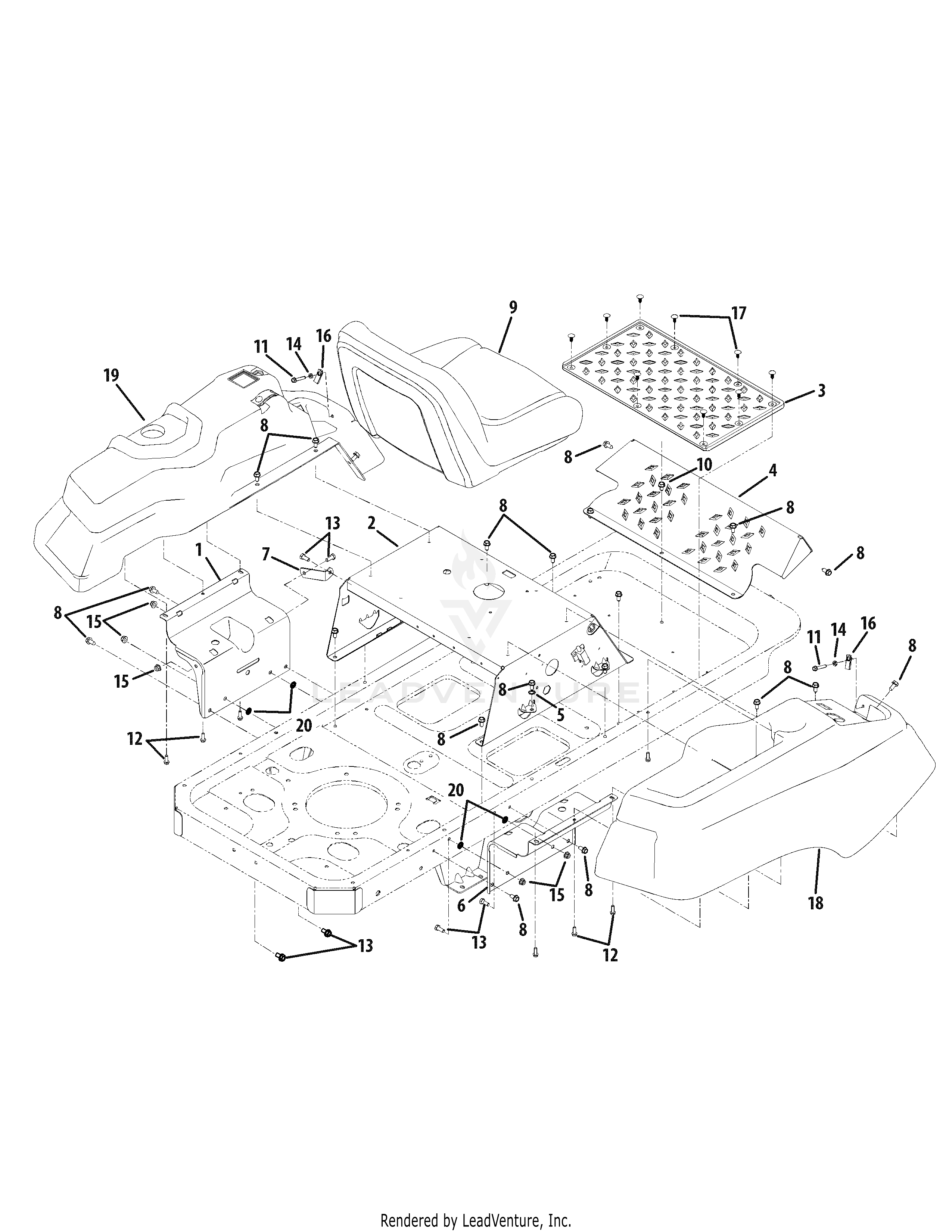RZT42 Kohler (17AE2ACG330) (2010)