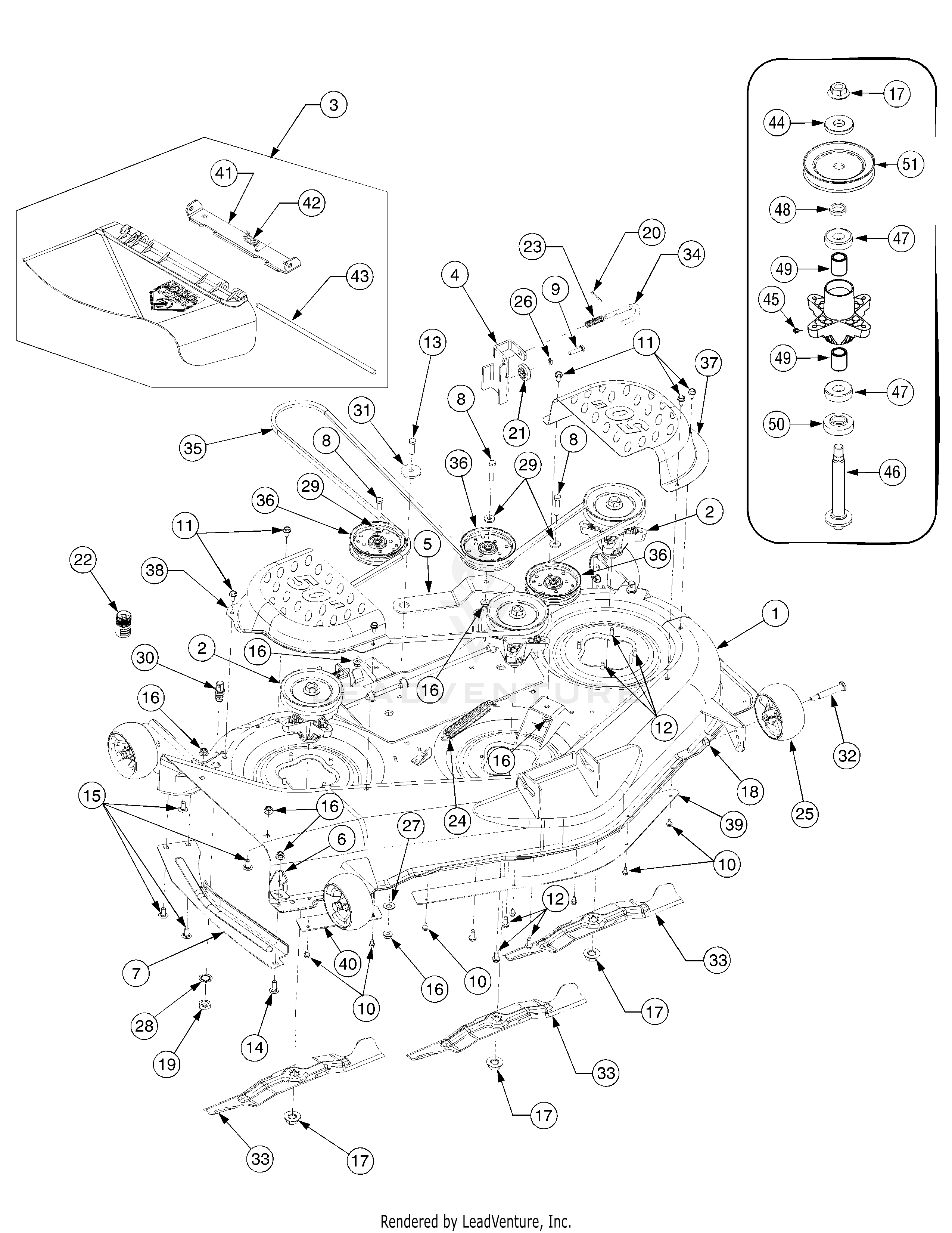 RZT50 Kawasaki 17AI2ACP709 (2008 & Before)
