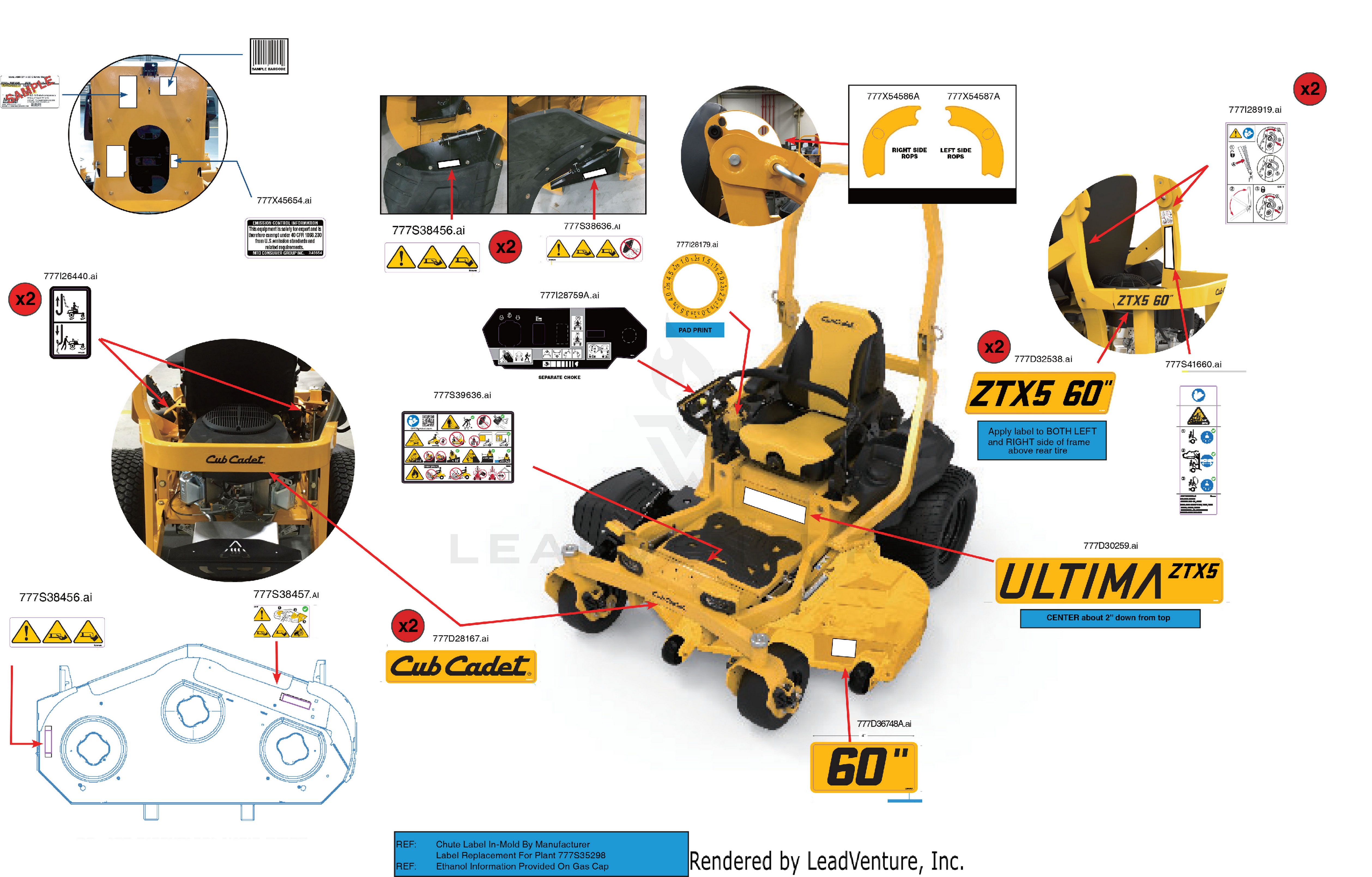 ZTX5-60 KW FAB (47AIAAA8330) (2023) (ULTIMA ZTX5)