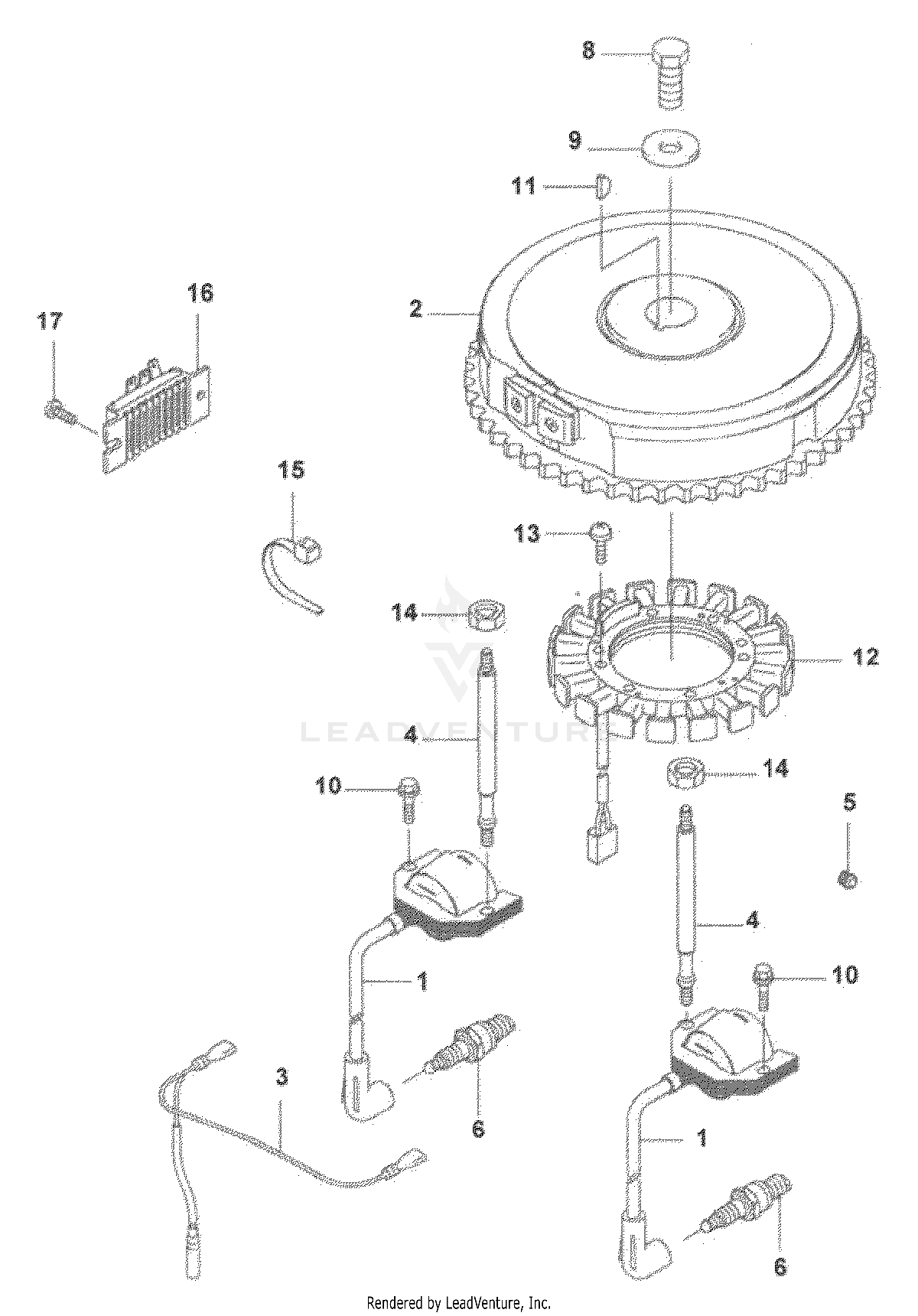 Z-Force 15 Kawasaki (53AA5D2L100)