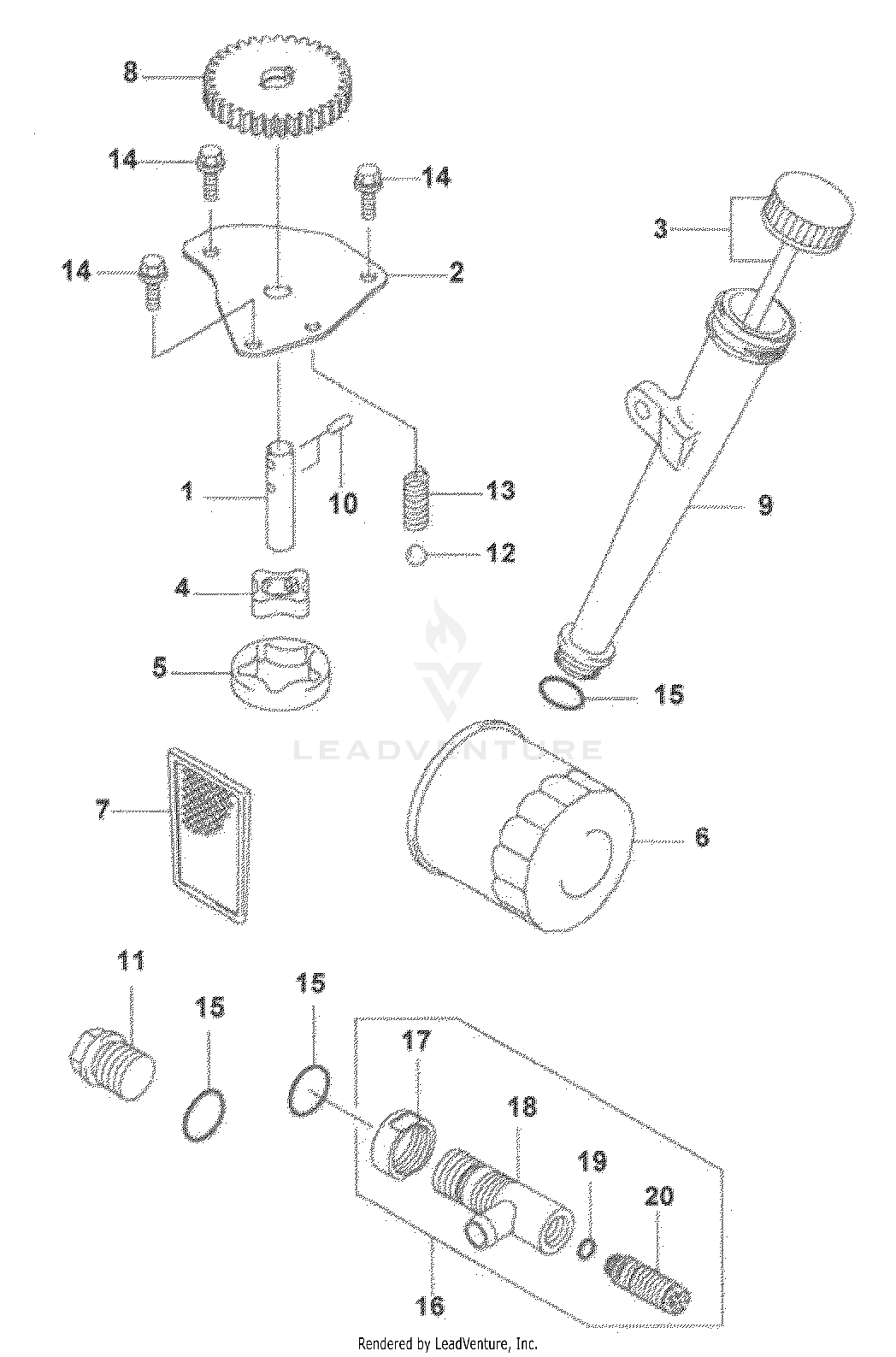 Z-Force 15 Kawasaki (53AA5D2L100)
