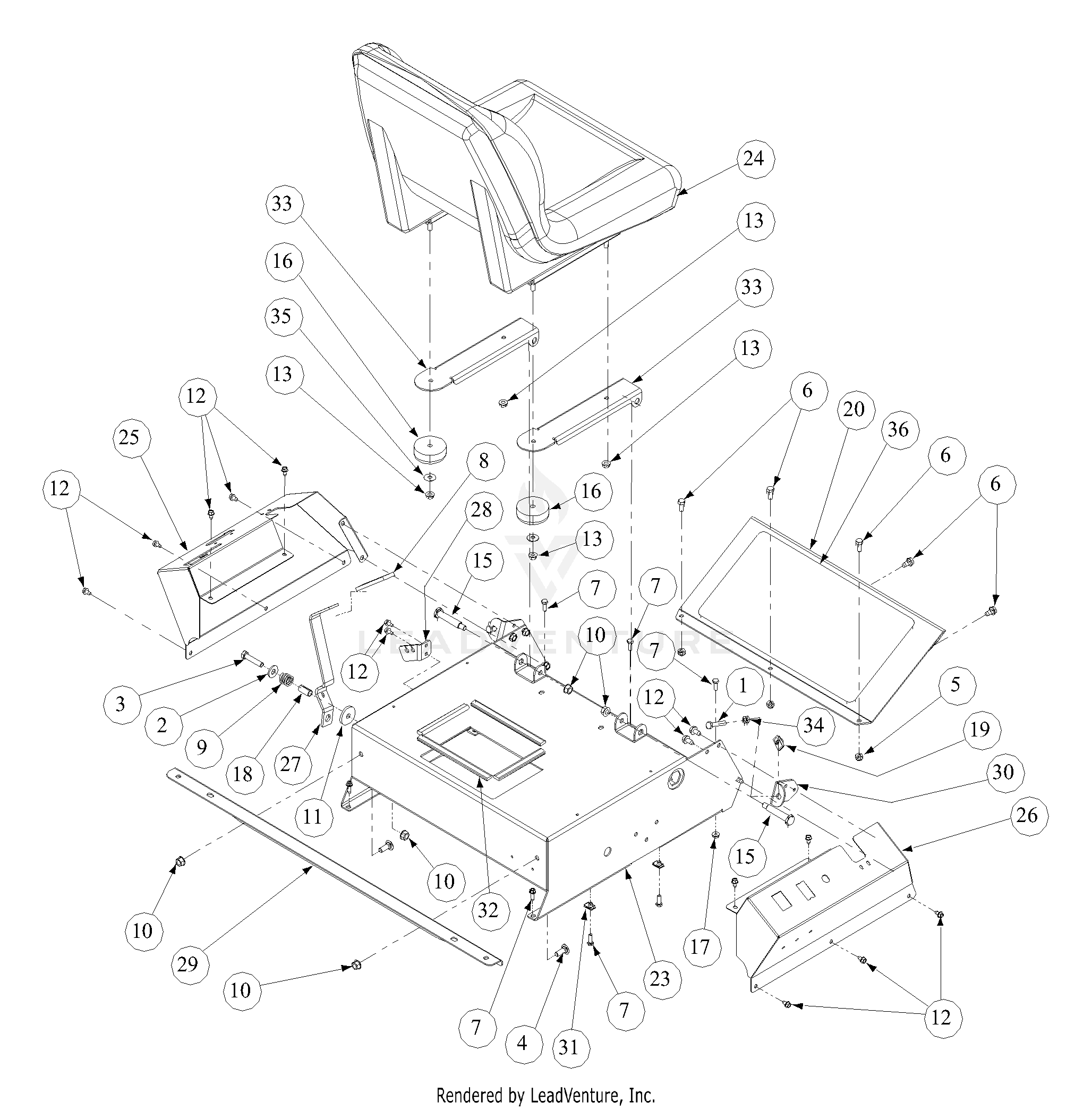 Z-Force 15 Kawasaki (53AA5D2L100)