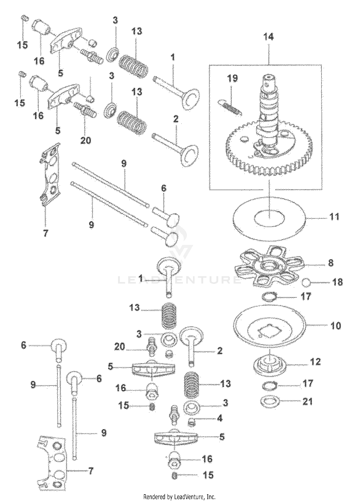 Z-Force 15 Kawasaki (53AA5D2L100)