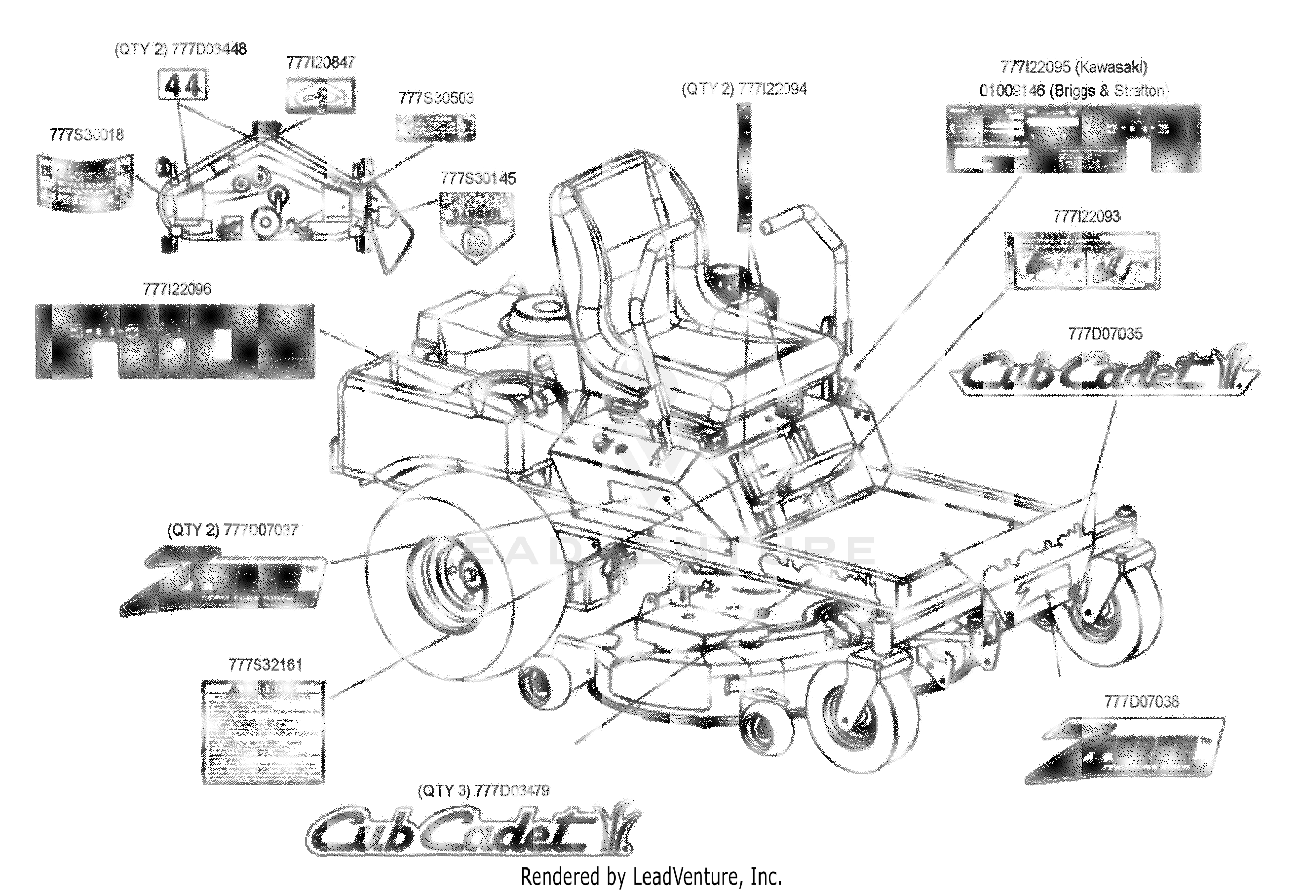 Z-Force 15 Kawasaki (53AA5D2L100)