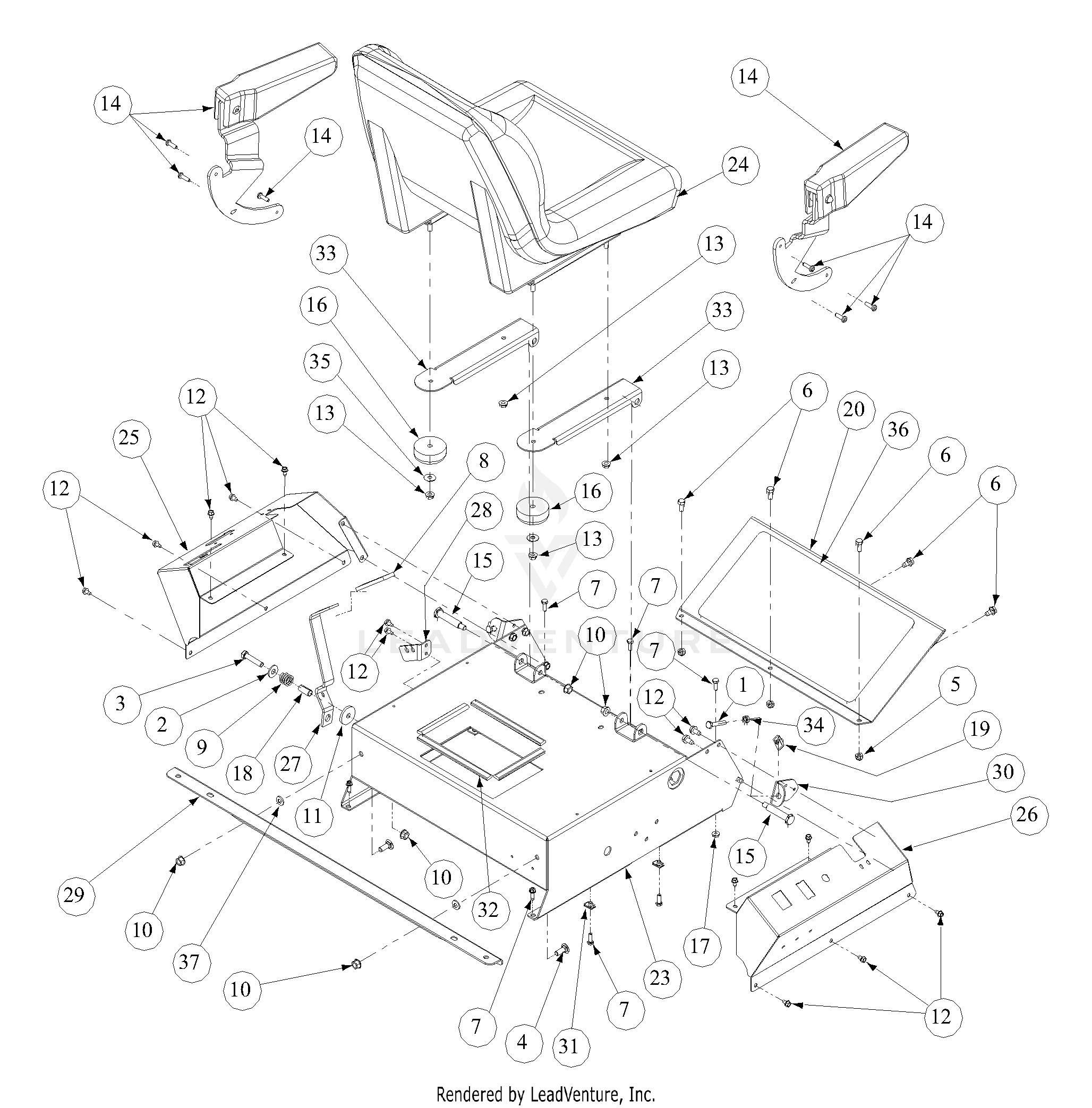 Z-Force 44 Kohler 53AA5B6L710